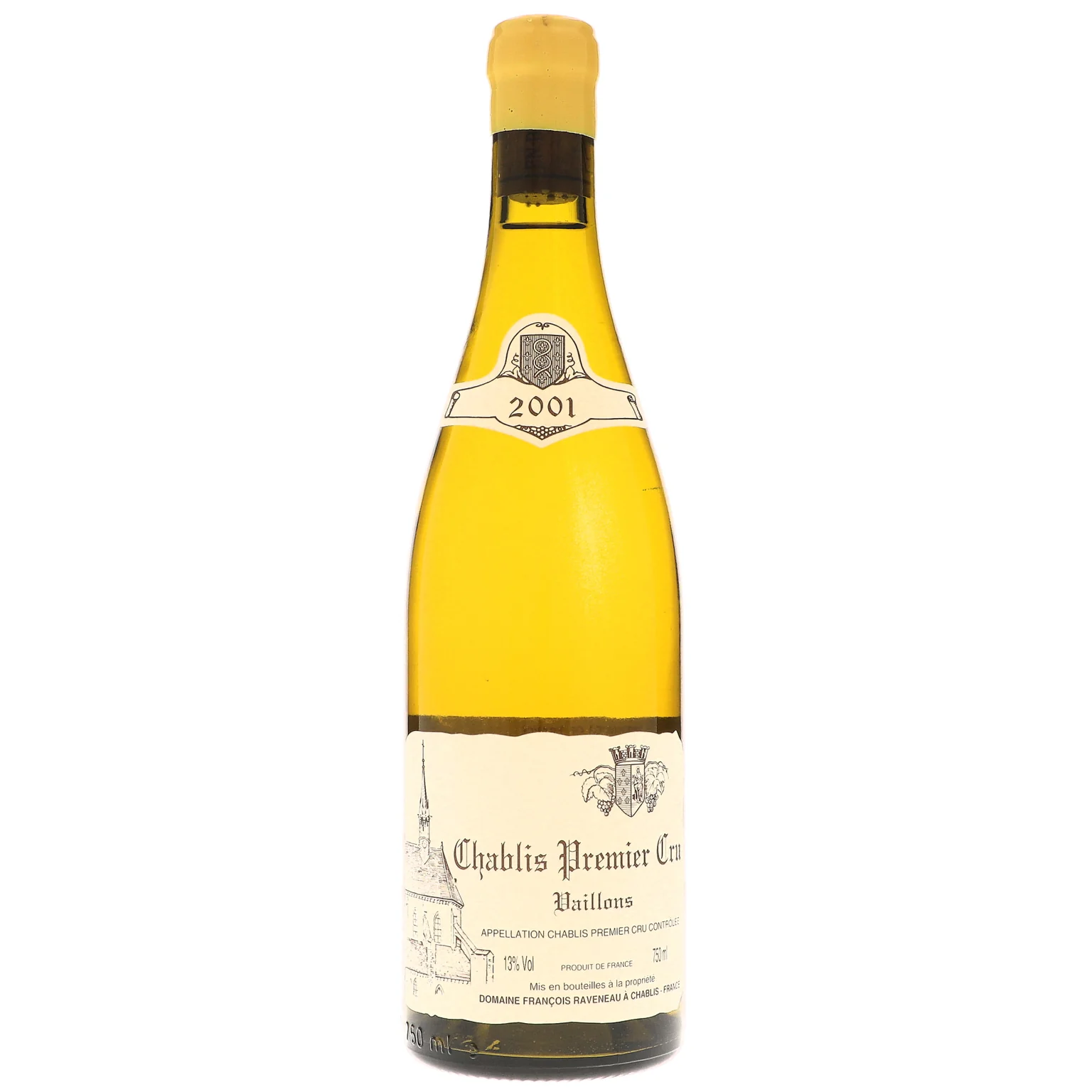 2001 Domaine Francois Raveneau, Chablis Premier Cru, Vaillons