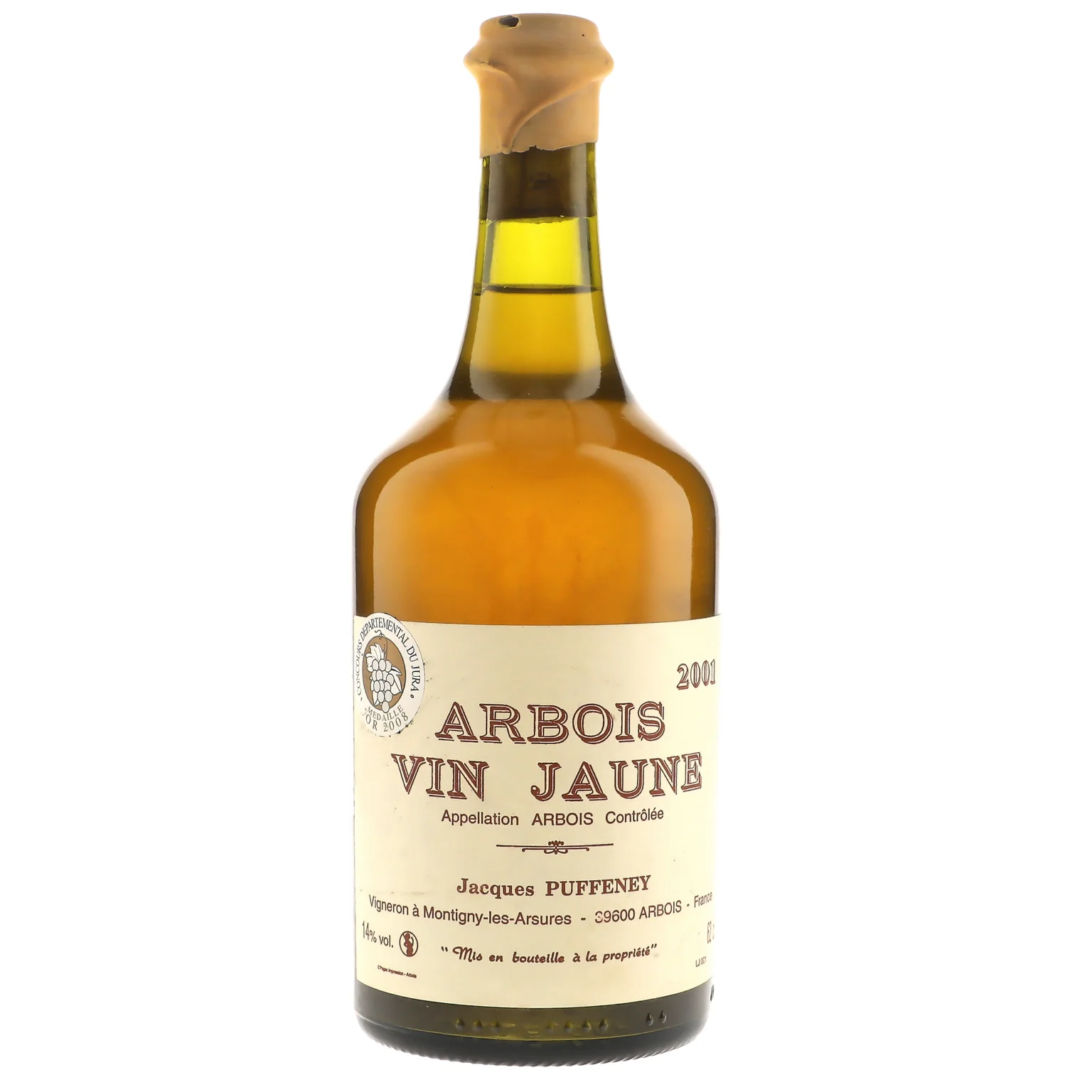 2001 Puffeney, Vin Jaune, Arbois 620ML
