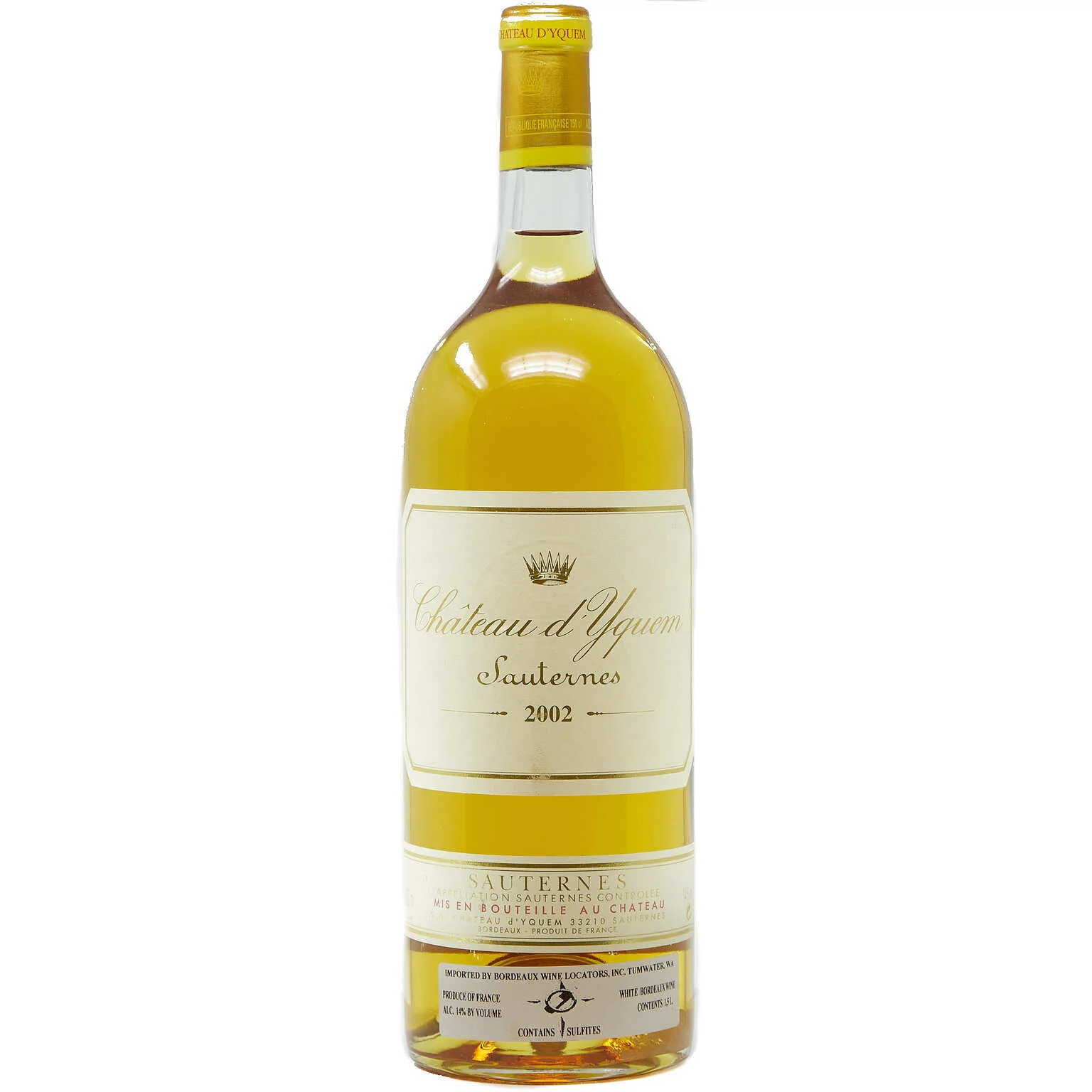 2002 Chateau d'Yquem Premier Cru Superieur, Sauternes 1.5L