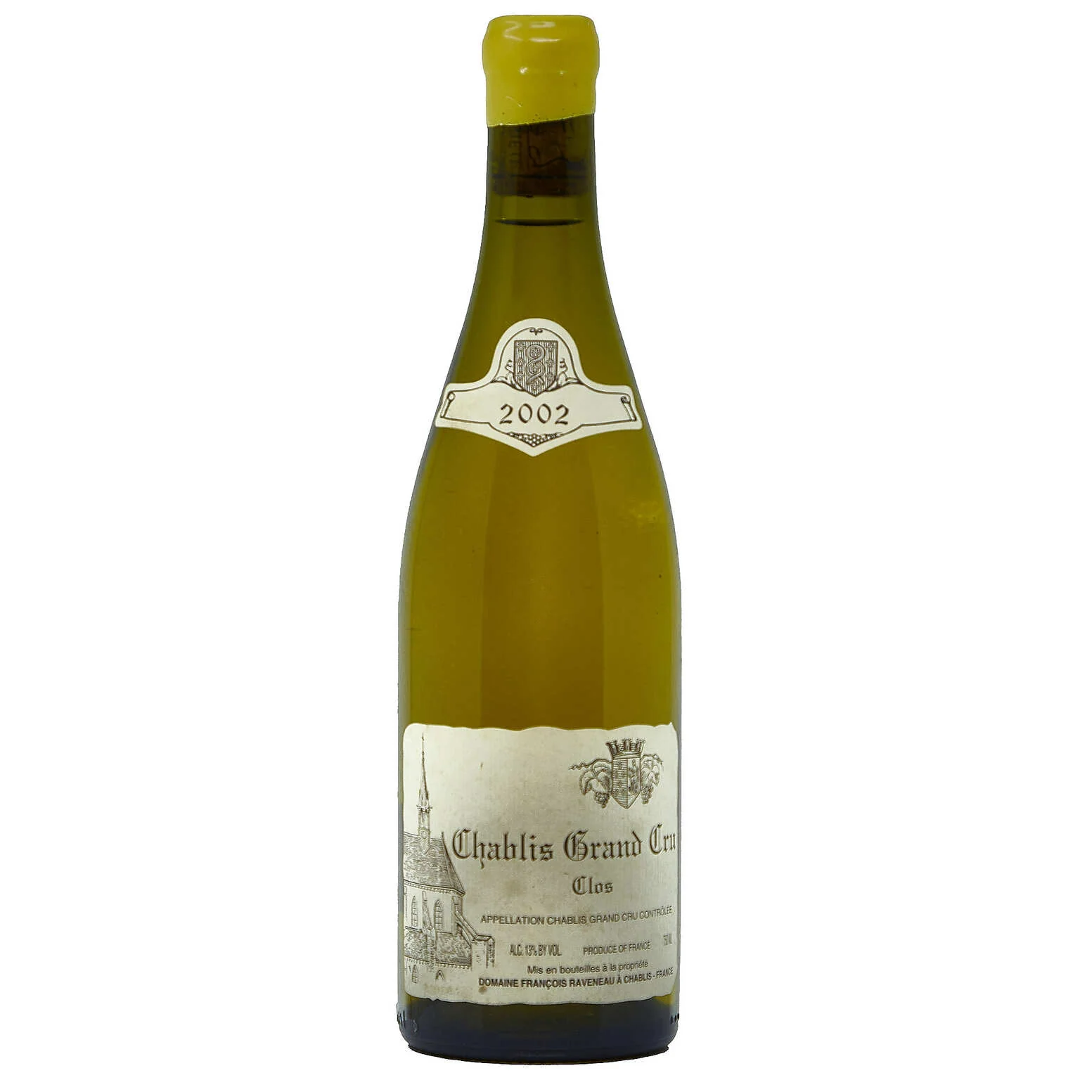 2002 Domaine Francois Raveneau, Chablis Grand Cru, Les Clos
