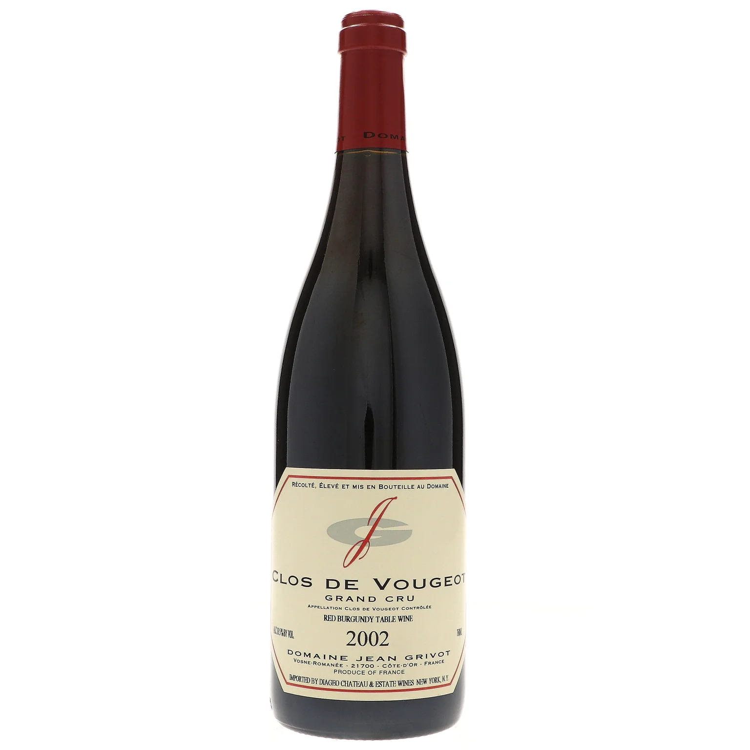 2002 Domaine Jean Grivot, Clos de Vougeot Grand Cru