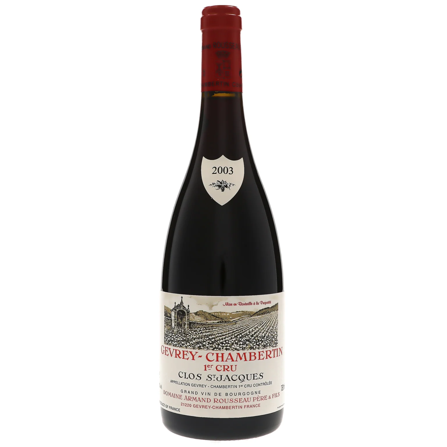 2003 Domaine Armand Rousseau, Gevrey-Chambertin Premier Cru, Clos Saint-Jacques