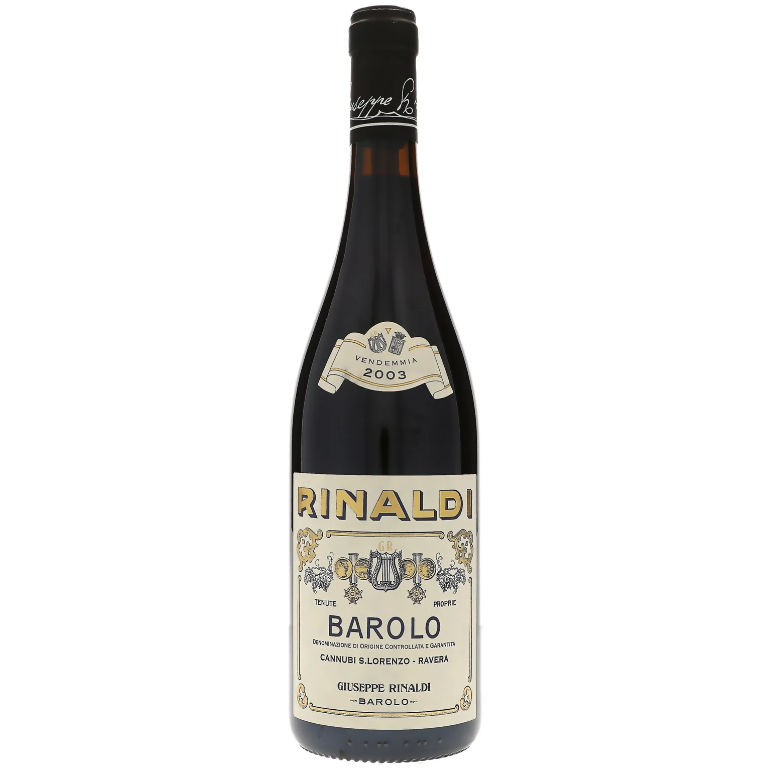 2003 Giuseppe Rinaldi, Barolo, Cannubi S.Lorenzo Ravera