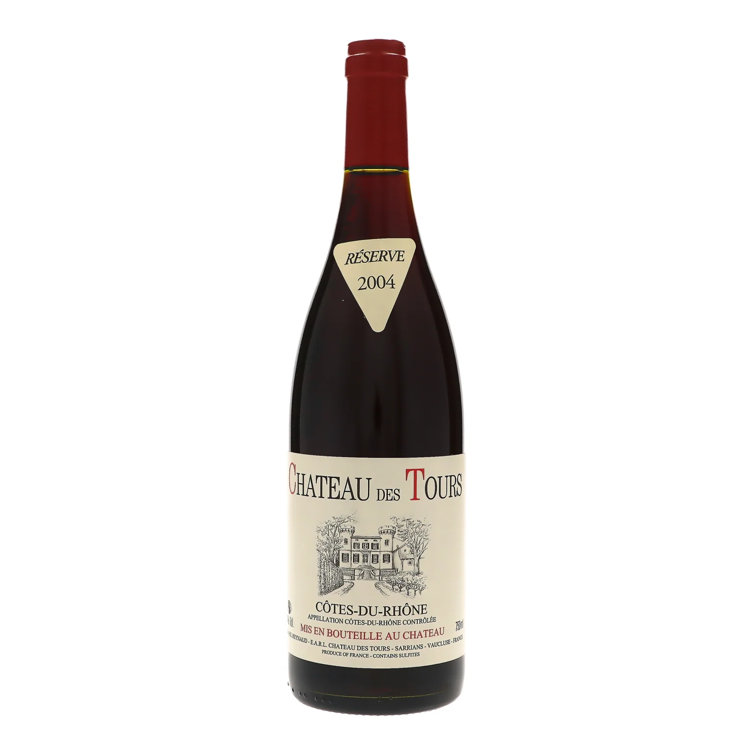 2004 Chateau des Tours, Cotes du Rhone, Rouge