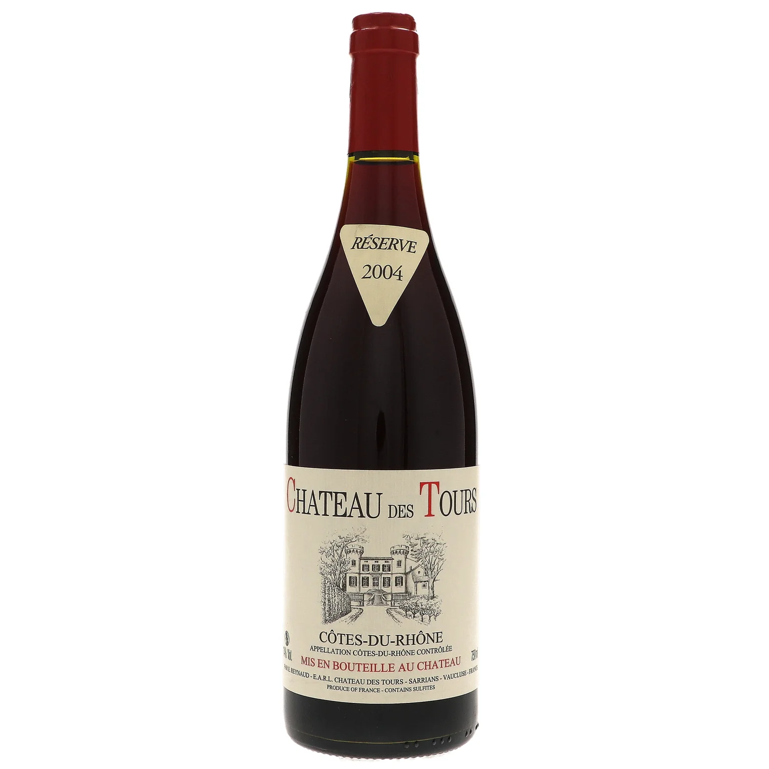 2004 Chateau des Tours, Cotes du Rhone, Rouge