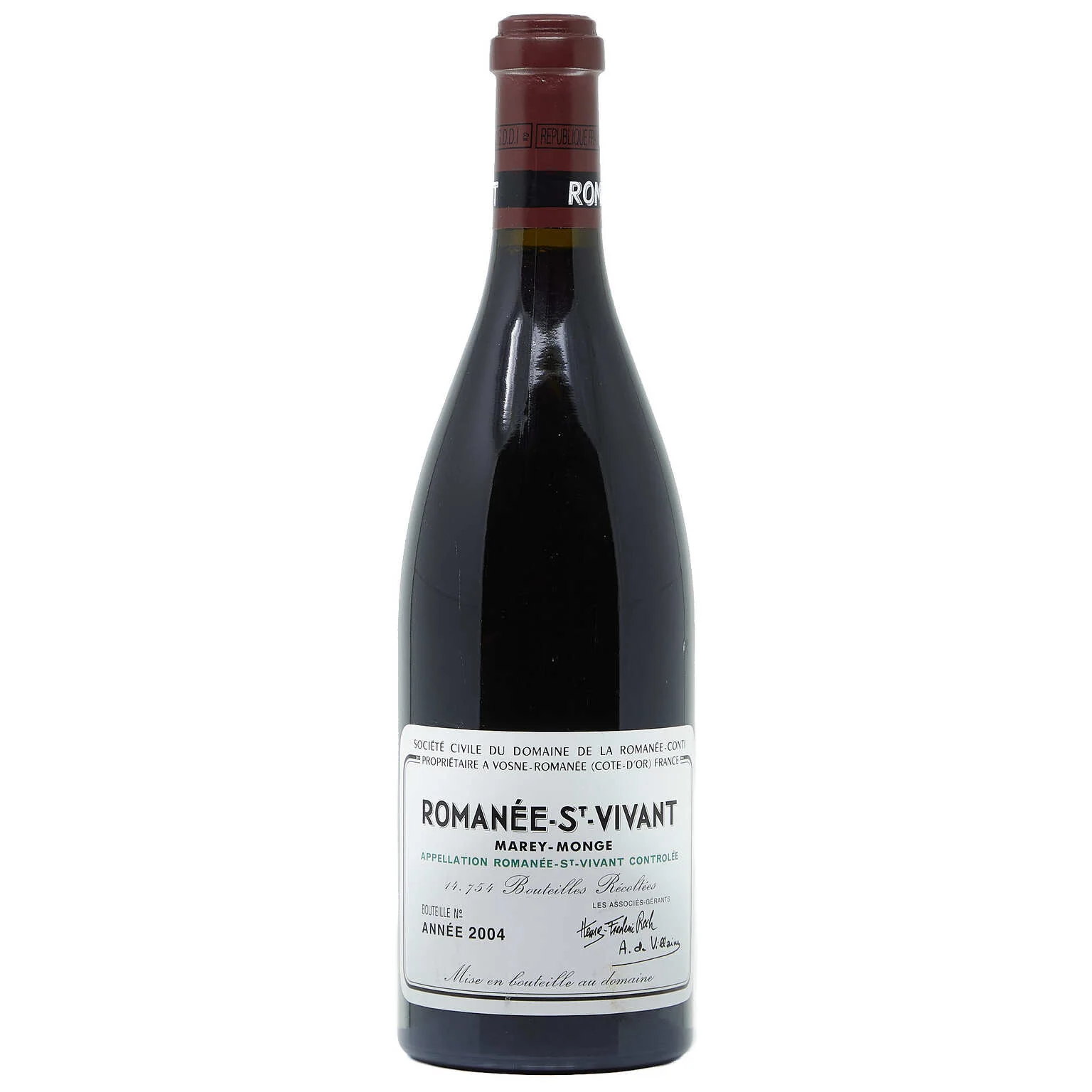 2004 Domaine de la Romanee-Conti, Romanee-Saint-Vivant Grand Cru, Marey-Monge