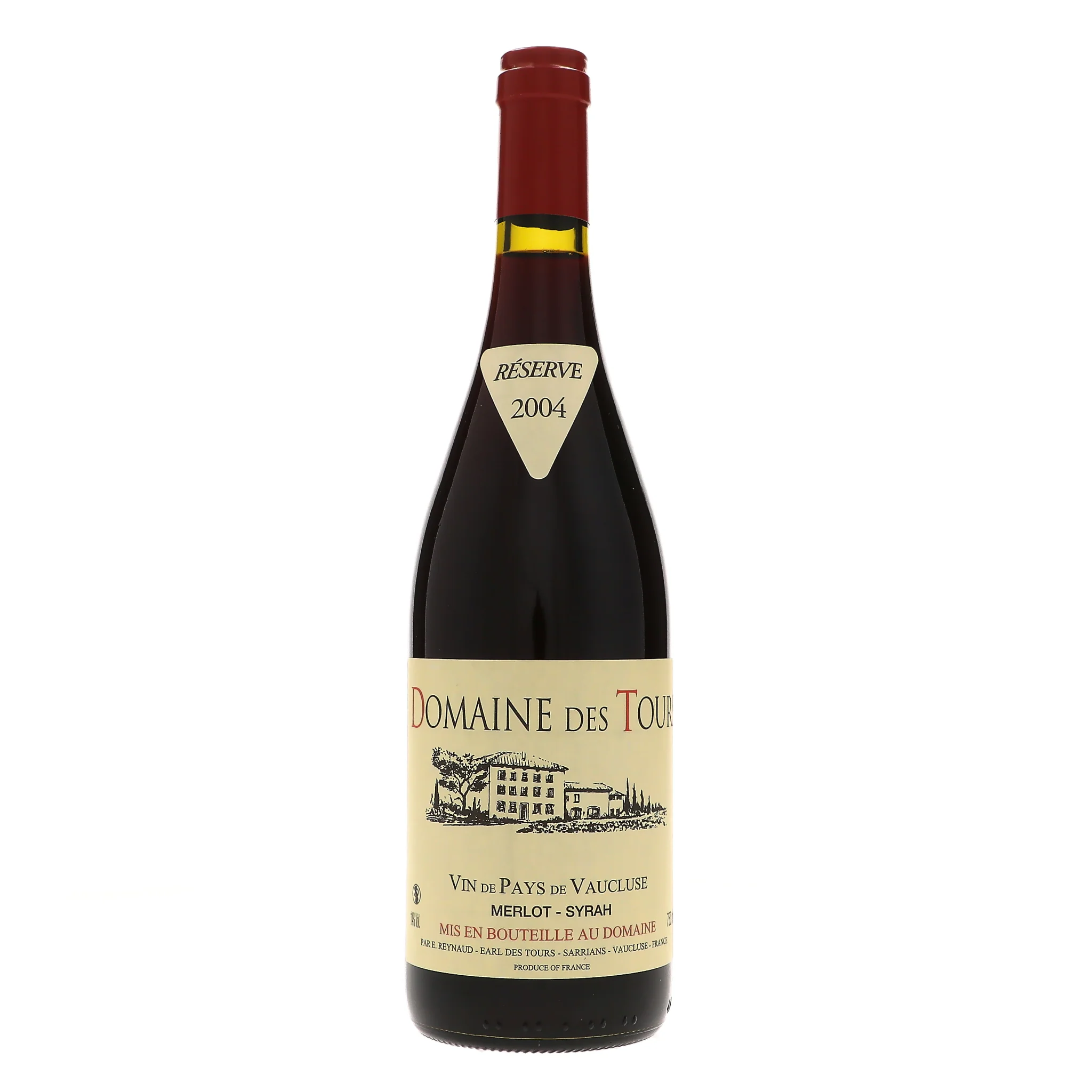 2004 Domaine des Tours, Merlot Syrah, Vaucluse