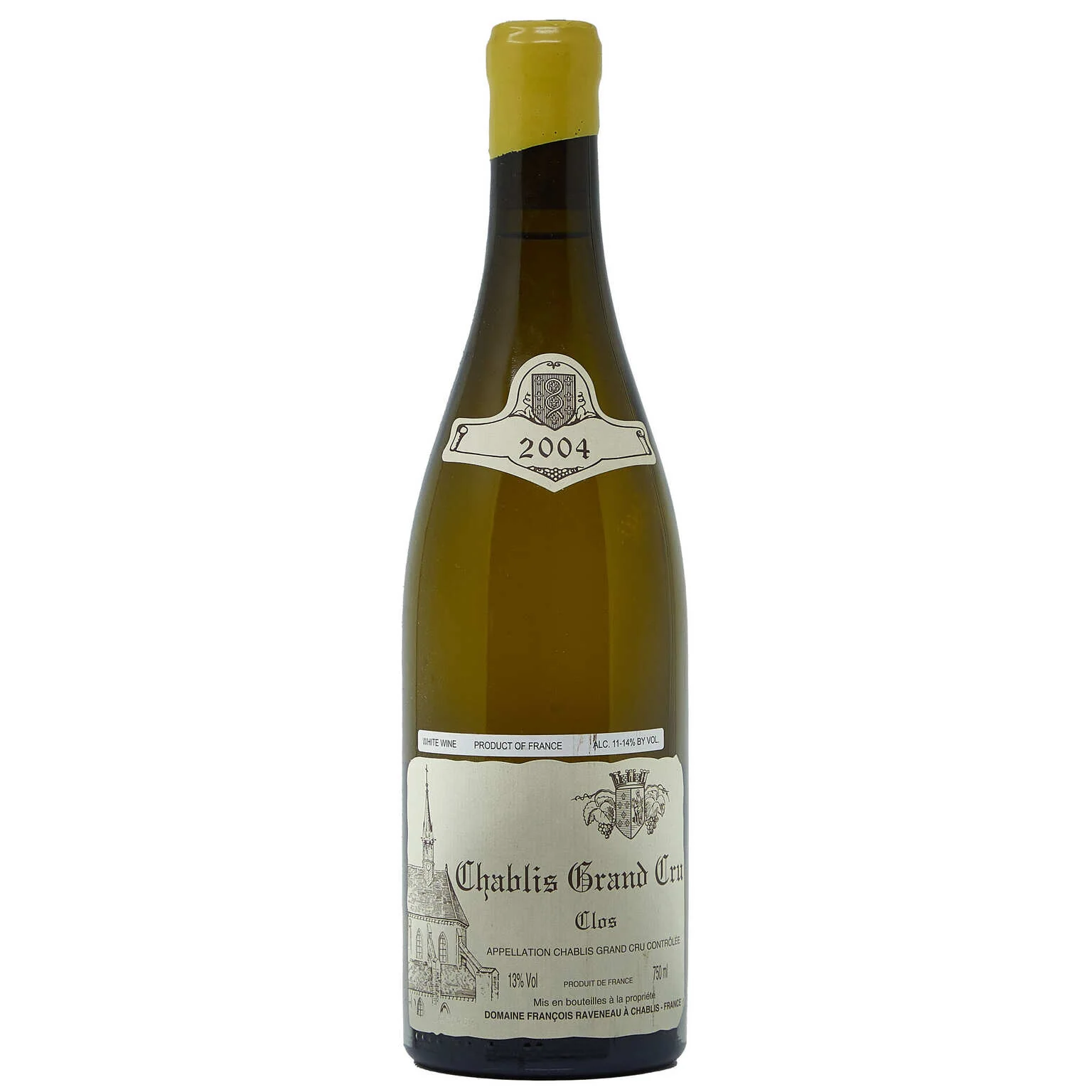 2004 Domaine Francois Raveneau, Chablis Grand Cru, Les Clos