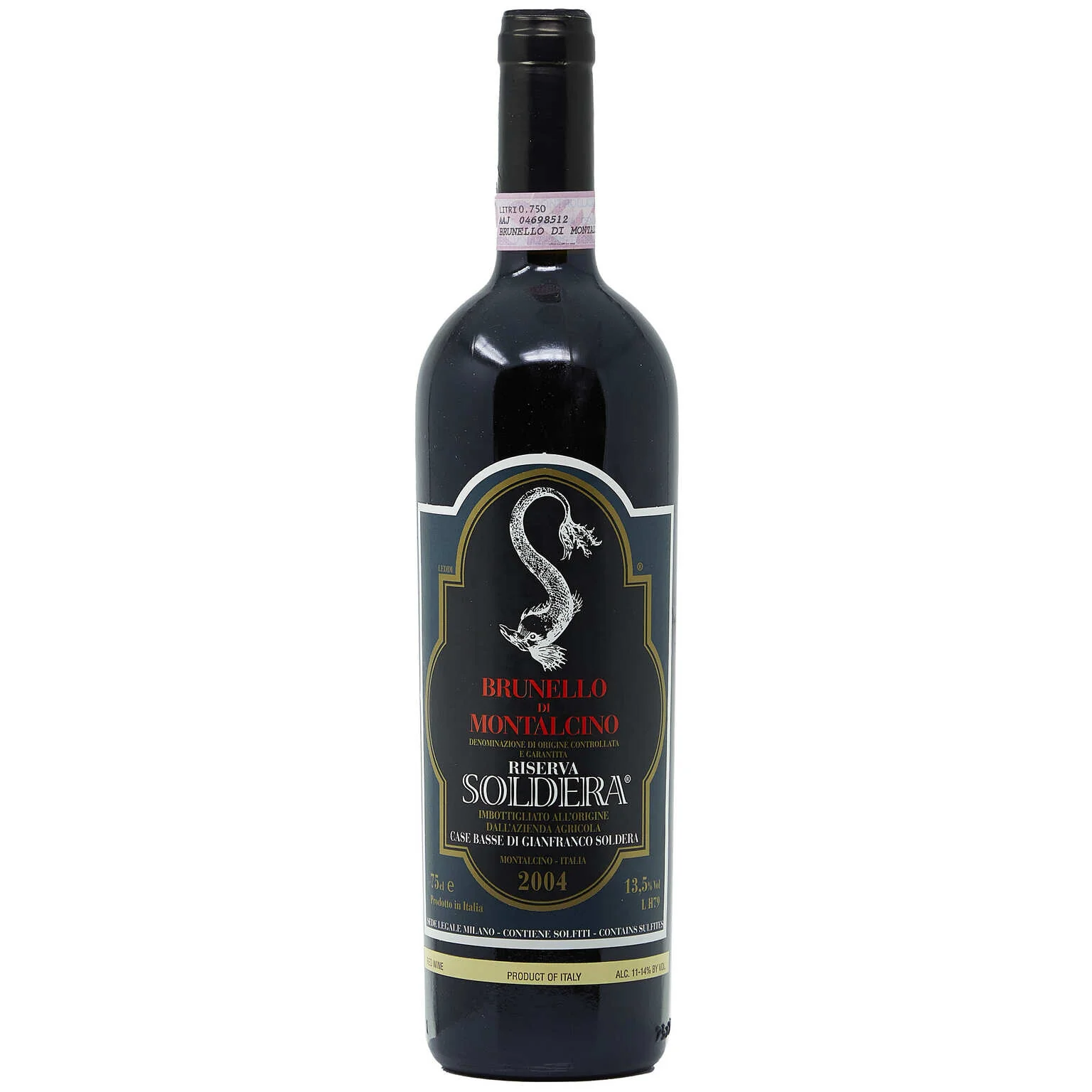 2004 Soldera Case Basse, Brunello di Montalcino, Riserva