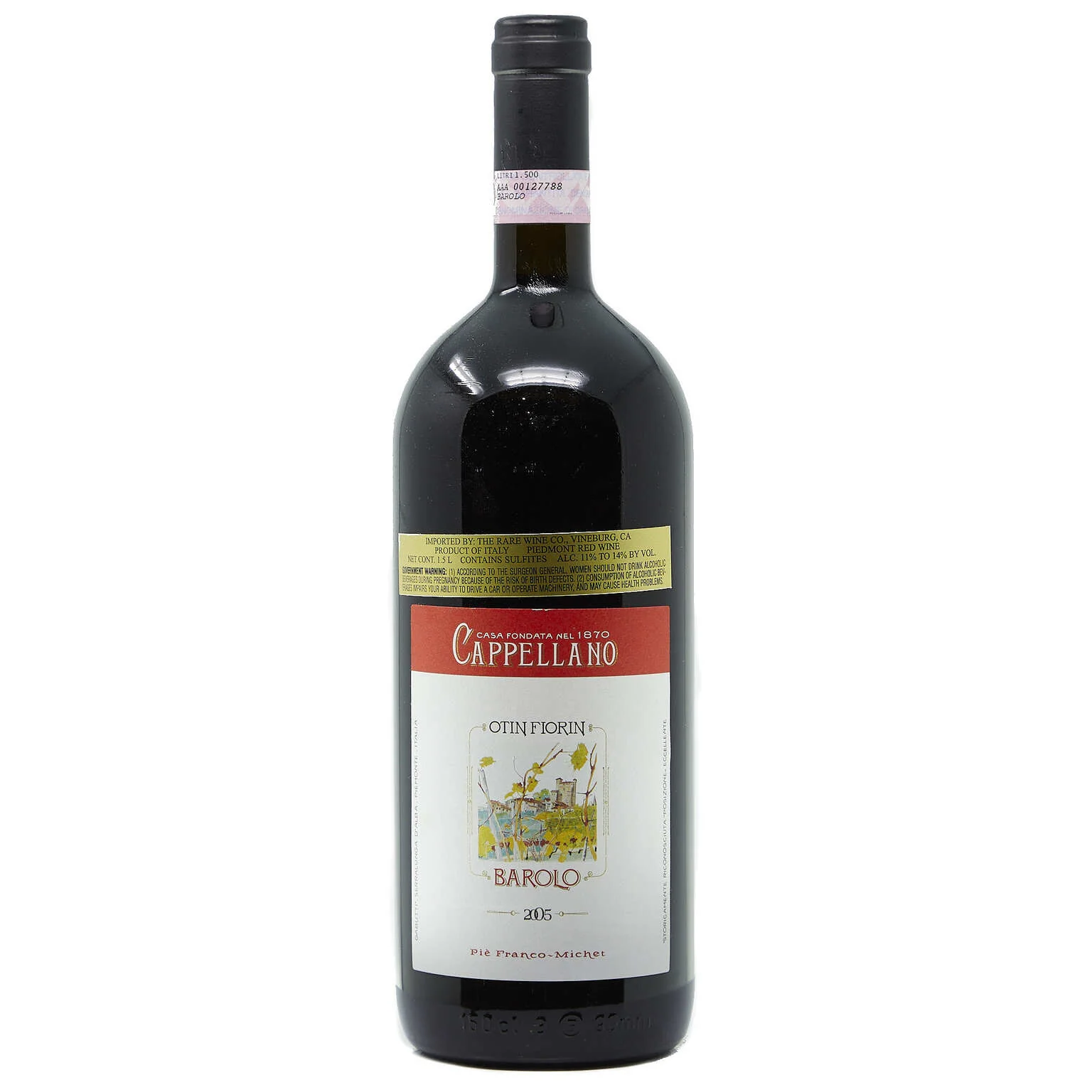 2005 Cappellano, Barolo, Pie Franco 1.5L