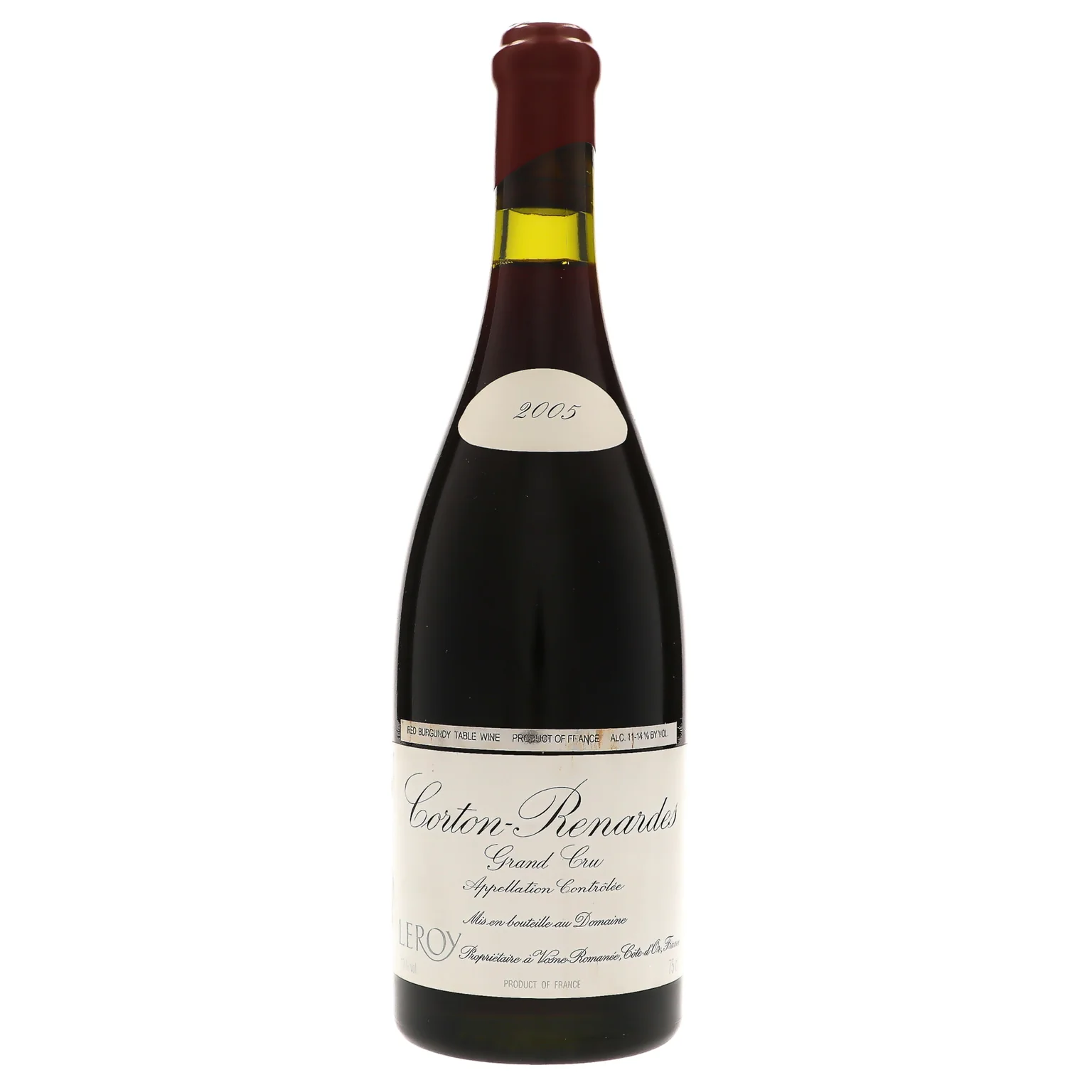 2005 Domaine Leroy, Corton Grand Cru, Les Renardes