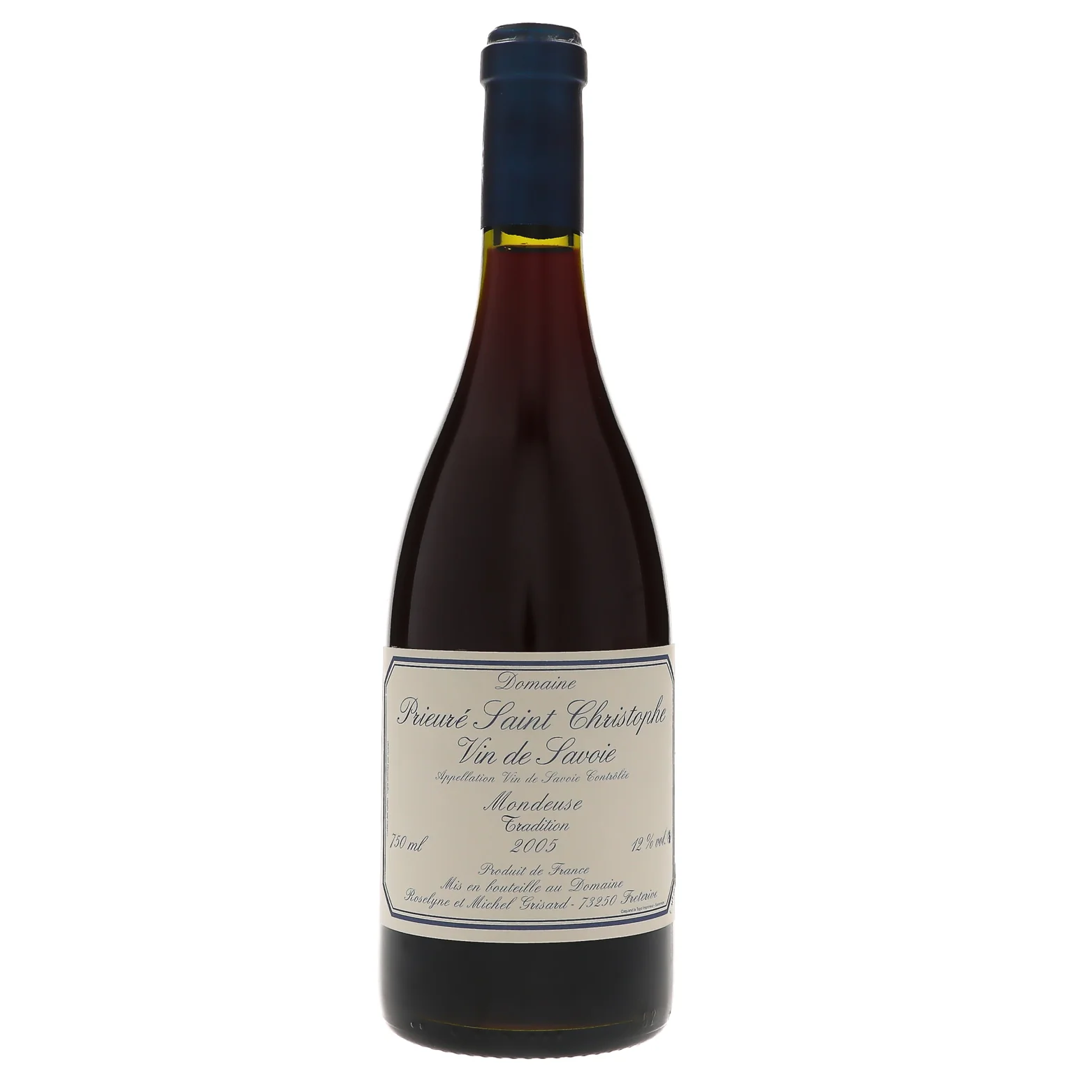 2005 Domaine Prieure Saint-Christophe, Mondeuse Tradition, Vin de Savoie