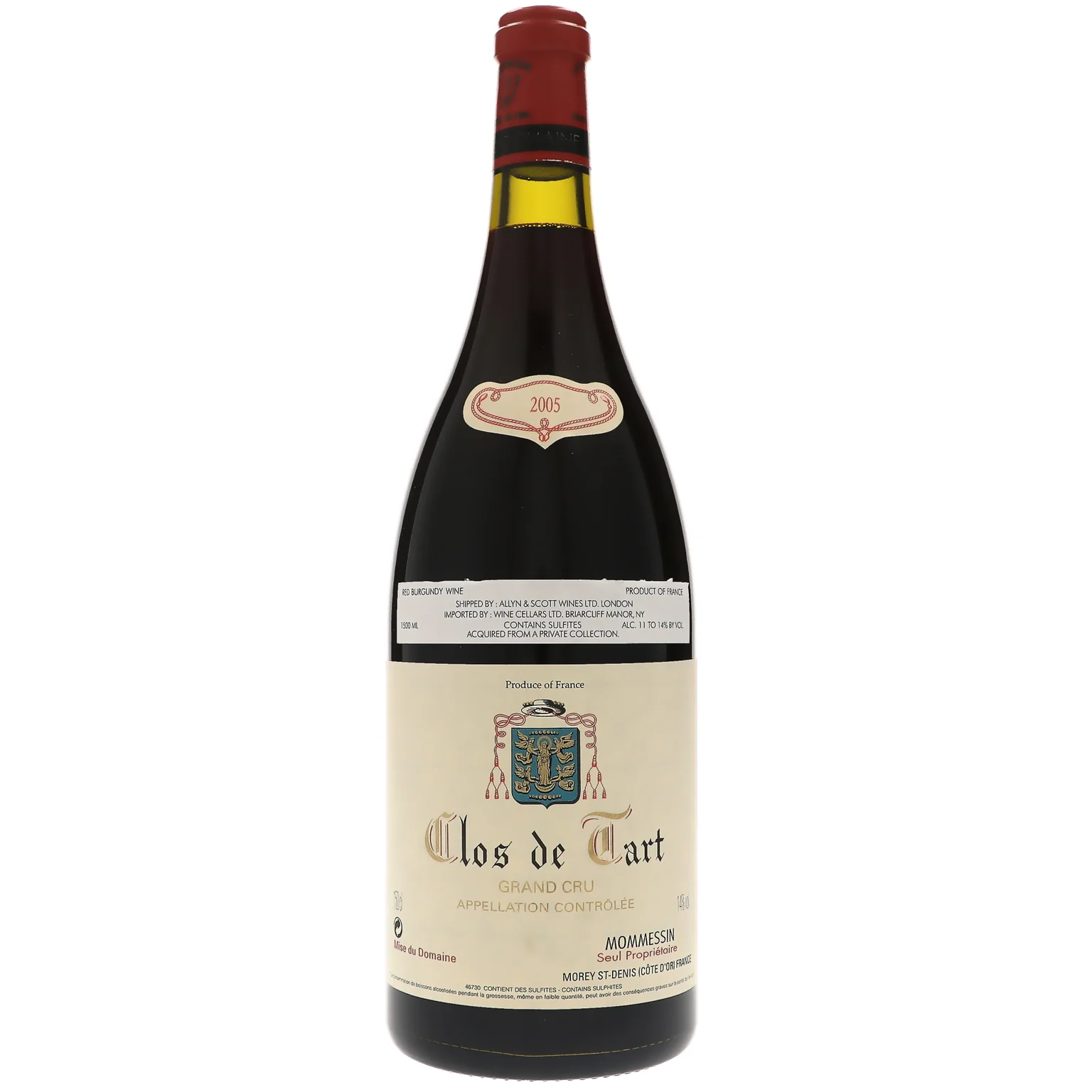 2005 Mommessin, Clos de Tart Grand Cru 1.5L