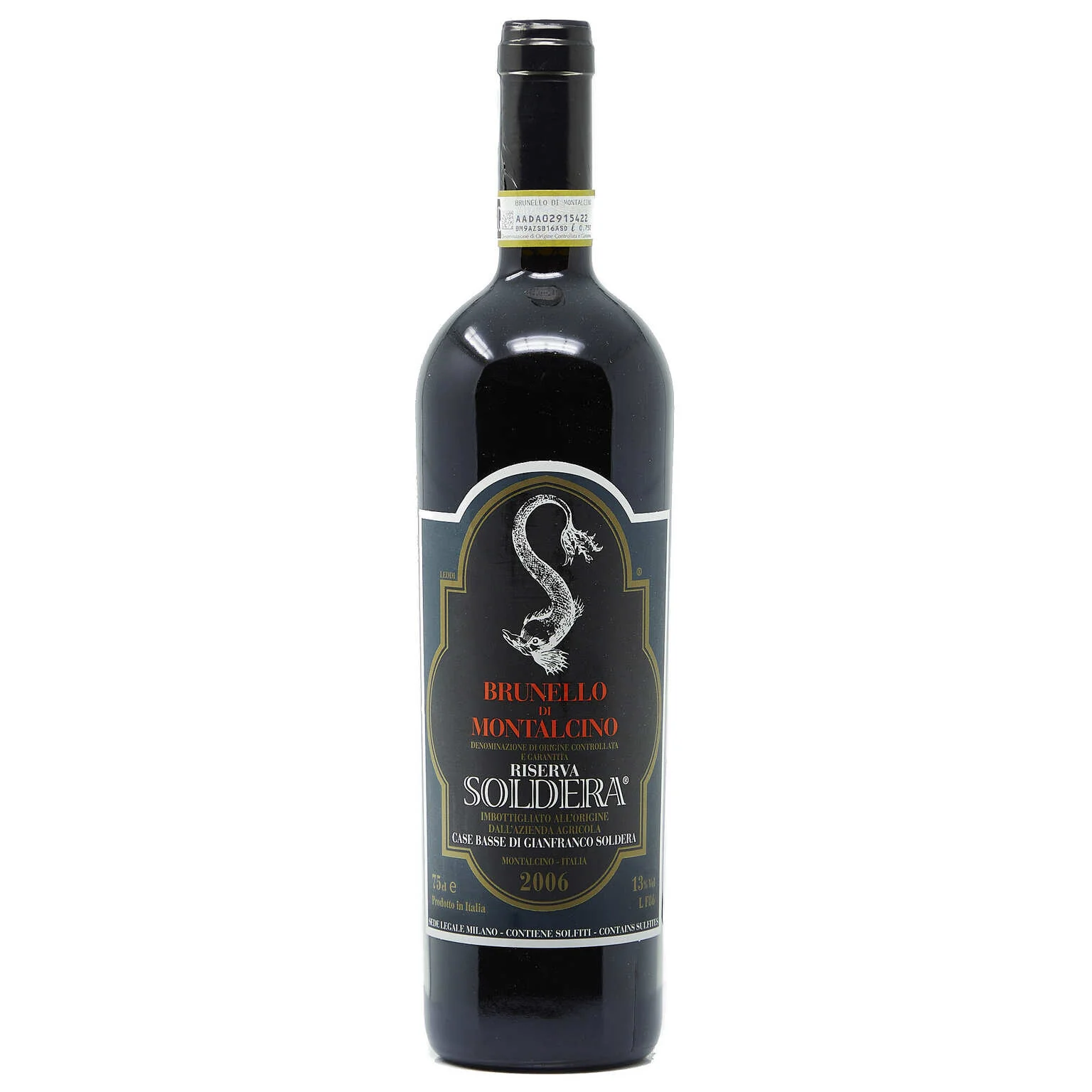 2006 Soldera Case Basse, 100% Sangiovese, Toscana