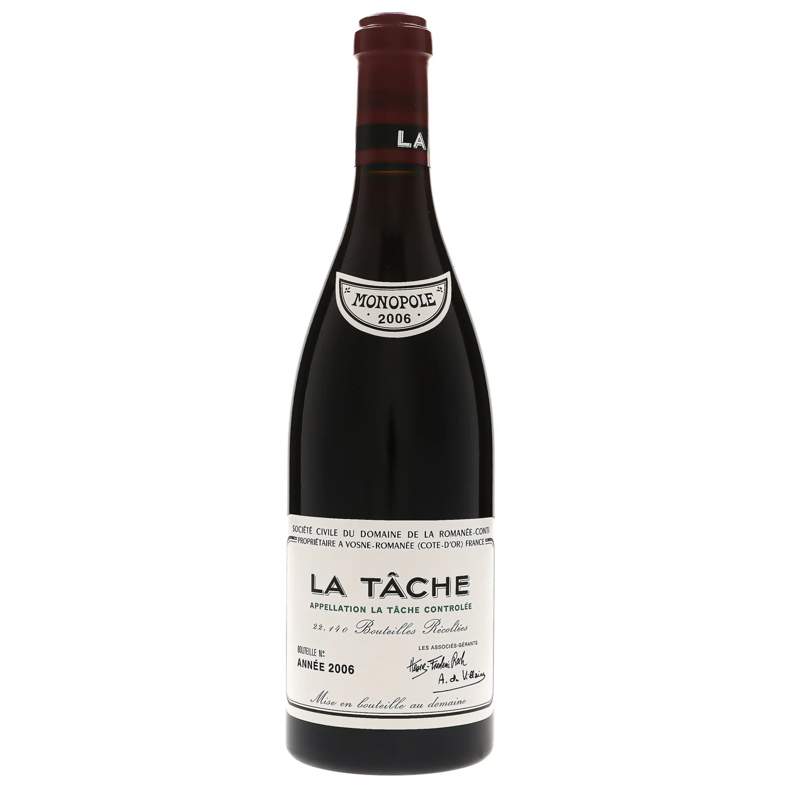 2006 Domaine de la Romanee-Conti, La Tache Grand Cru