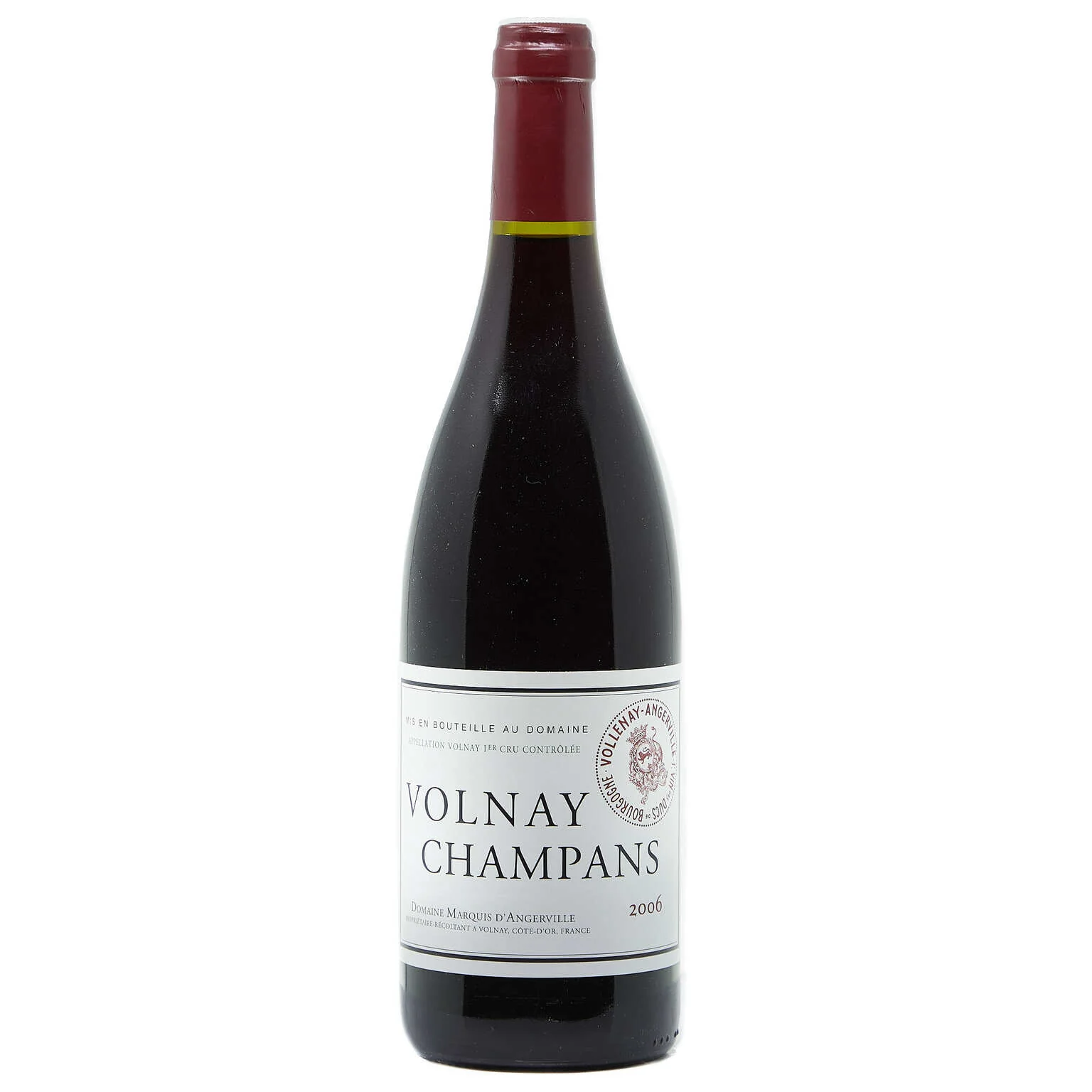 2006 Domaine Marquis d'Angerville, Volnay Premier Cru, Champans