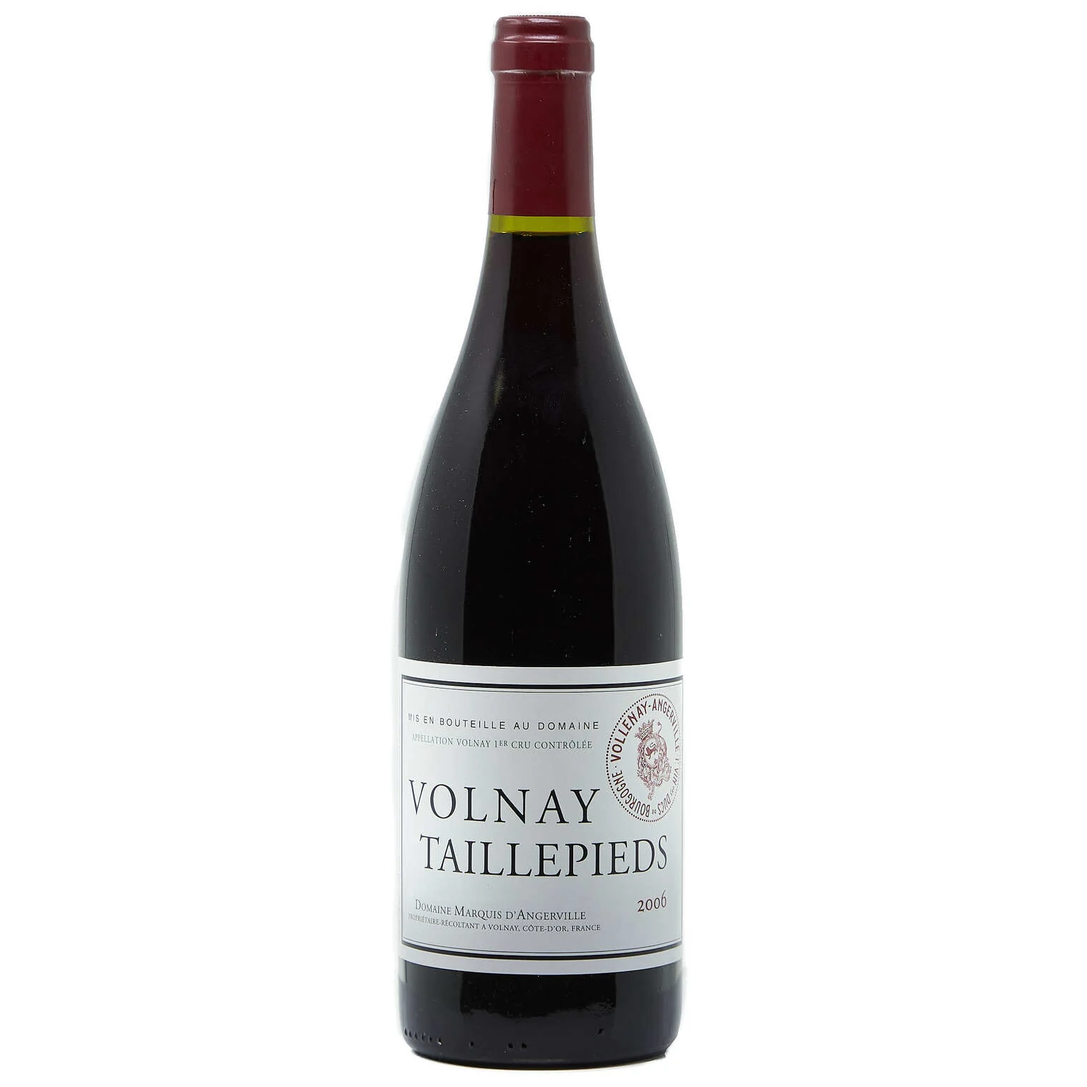 2006 Domaine Marquis d'Angerville, Volnay Premier Cru, Taillepieds