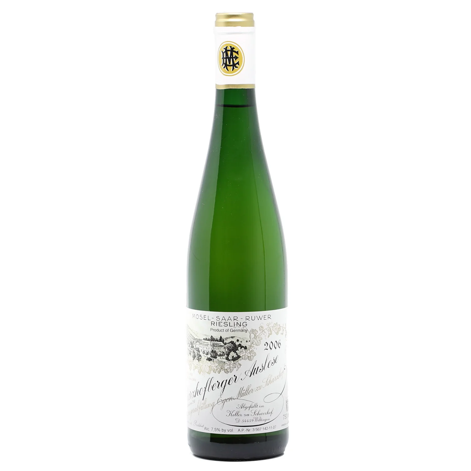 2006 Egon Muller, Scharzhofberger Riesling Auslese, Mosel