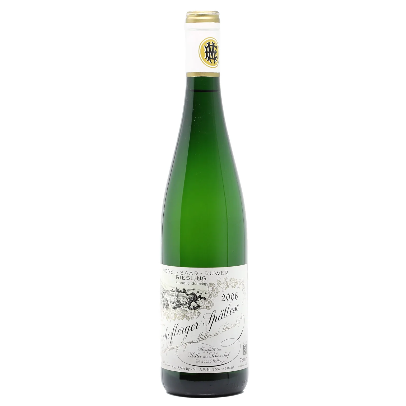 2006 Egon Muller, Scharzhofberger Riesling Spatlese Auction, Mosel