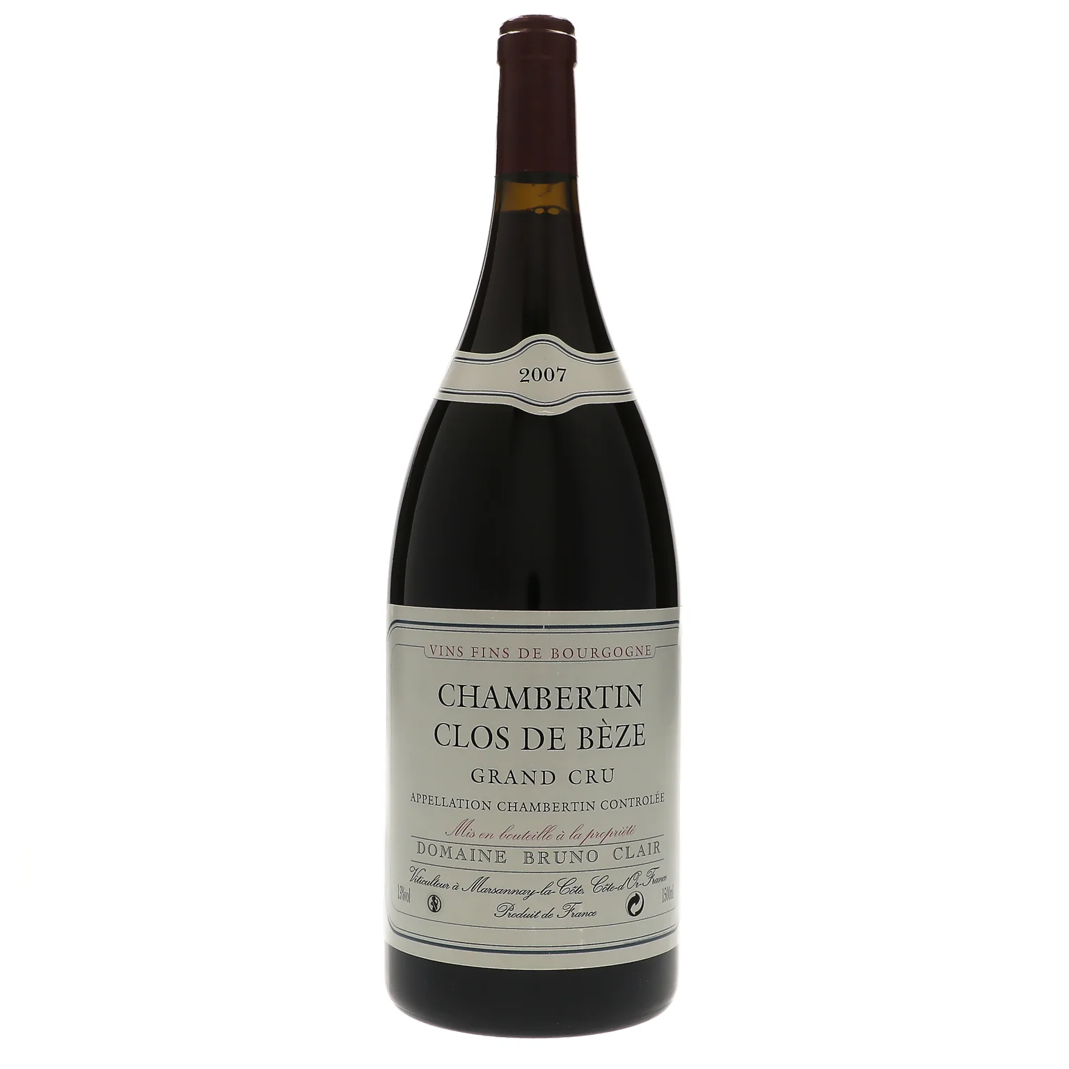 2007 Domaine Bruno Clair, Chambertin-Clos de Beze Grand Cru 1.5L