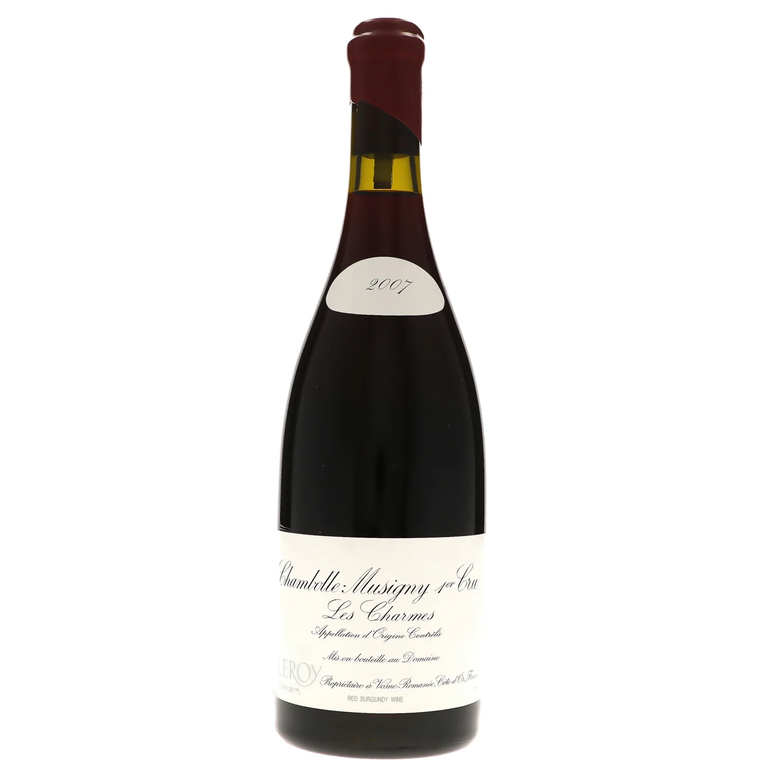 2007 Domaine Leroy, Chambolle-Musigny Premier Cru, Les Charmes