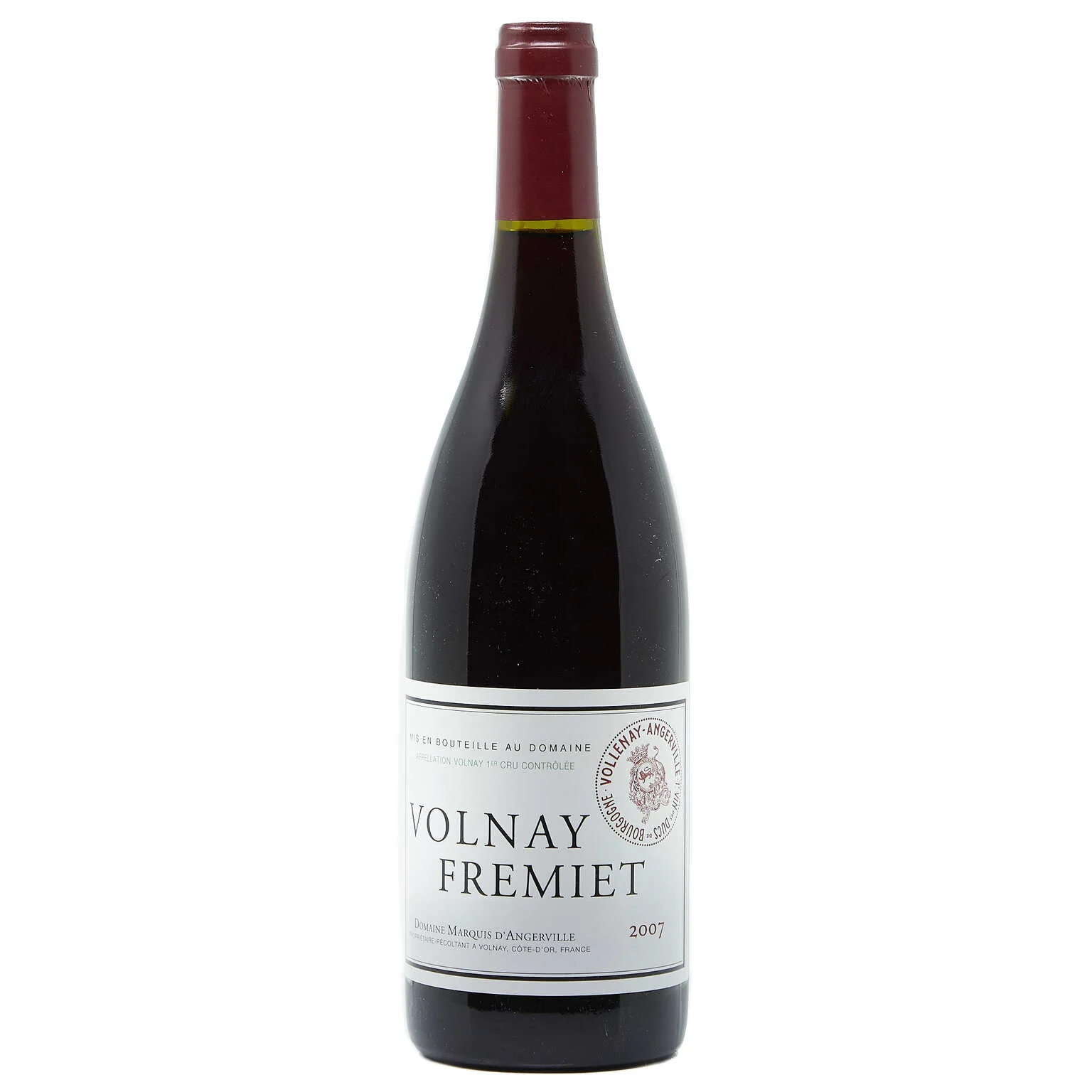 2007 Domaine Marquis d'Angerville, Volnay Premier Cru, Fremiets