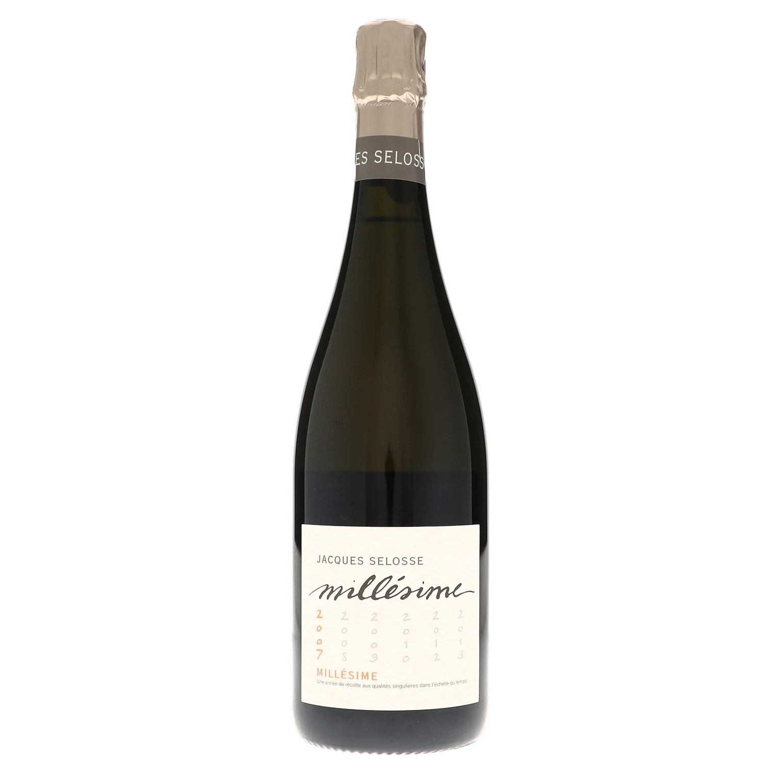 2007 Jacques Selosse, Millesime {Disgorged 2013}