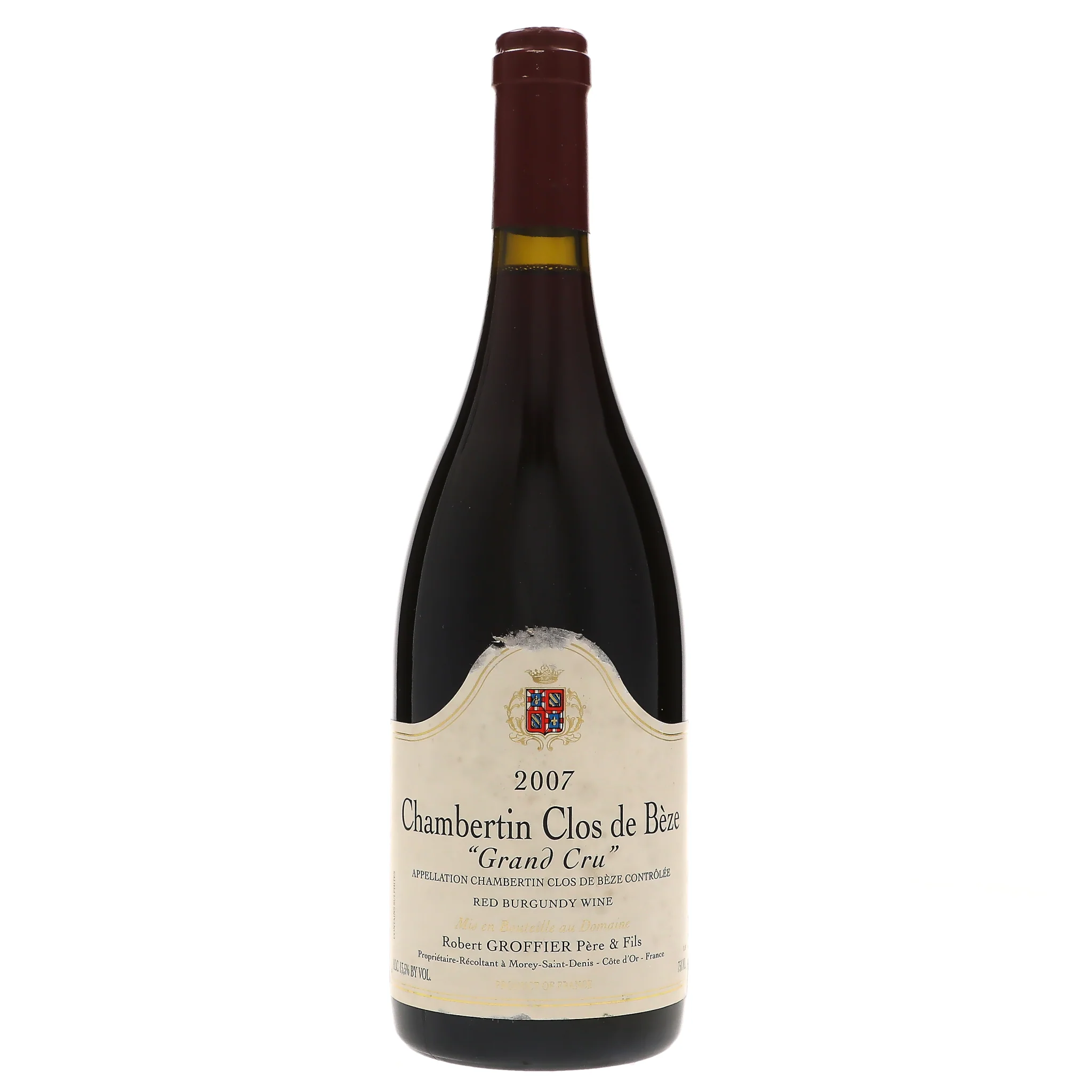 2007 Robert Groffier, Chambertin-Clos de Beze Grand Cru
