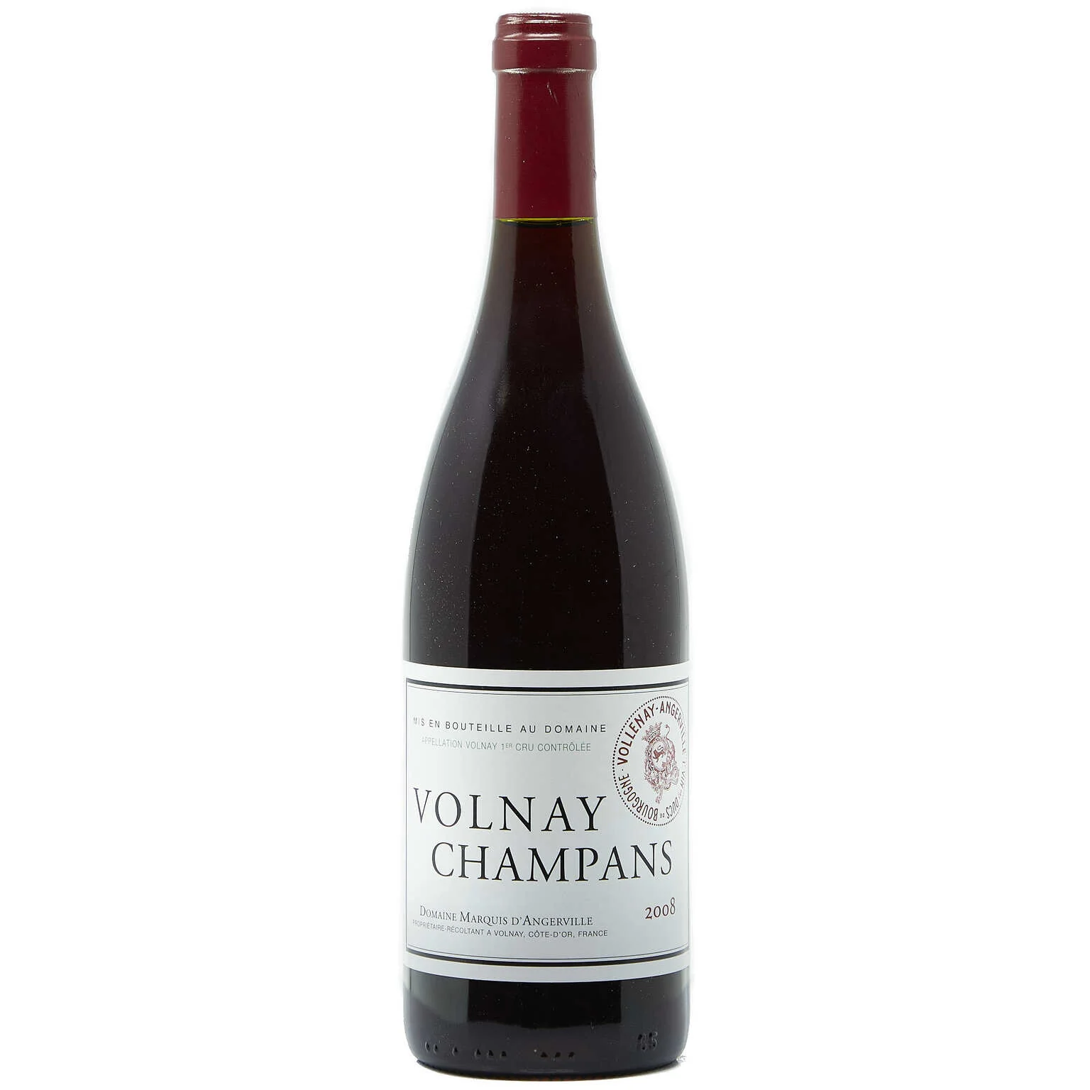 2008 Domaine Marquis d'Angerville, Volnay Premier Cru, Champans