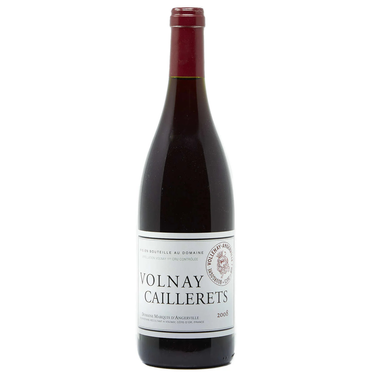 2008 Domaine Marquis d'Angerville, Volnay Premier Cru, Les Caillerets