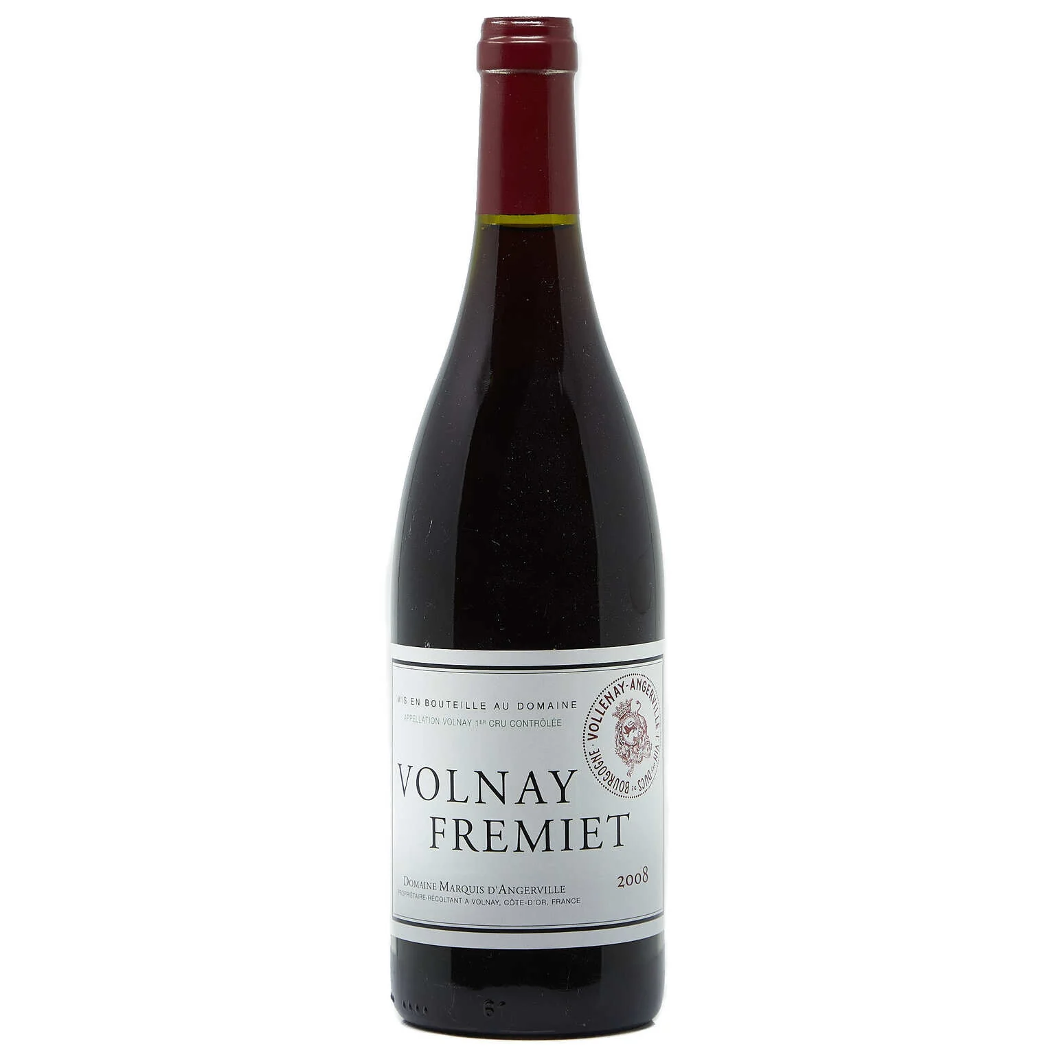 2008 Domaine Marquis d'Angerville, Volnay Premier Cru, Fremiets
