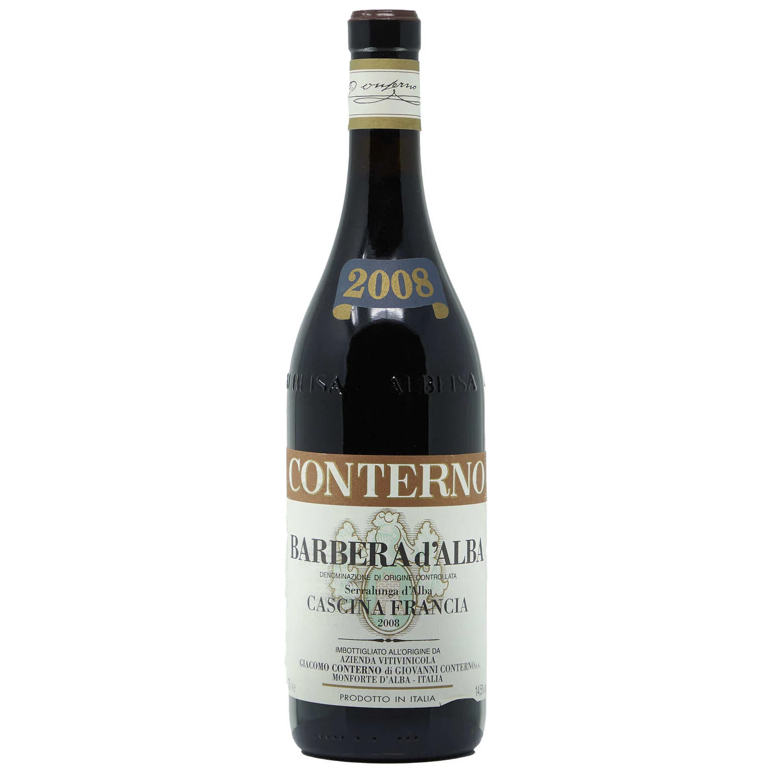 2008 Giacomo Conterno, Barbera d'Alba, Francia