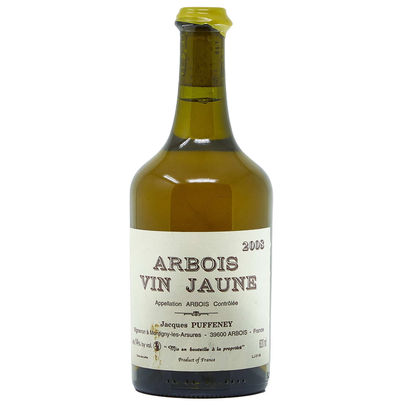 2008 Puffeney, Vin Jaune, Arbois 620ML