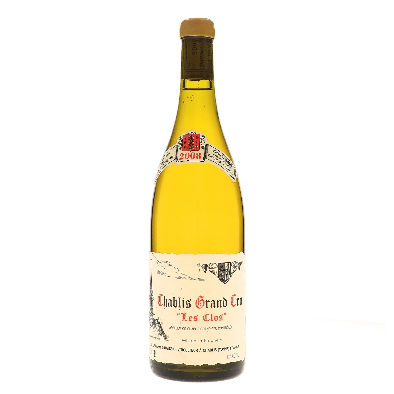 2008 Vincent Dauvissat, Chablis Grand Cru, Les Clos