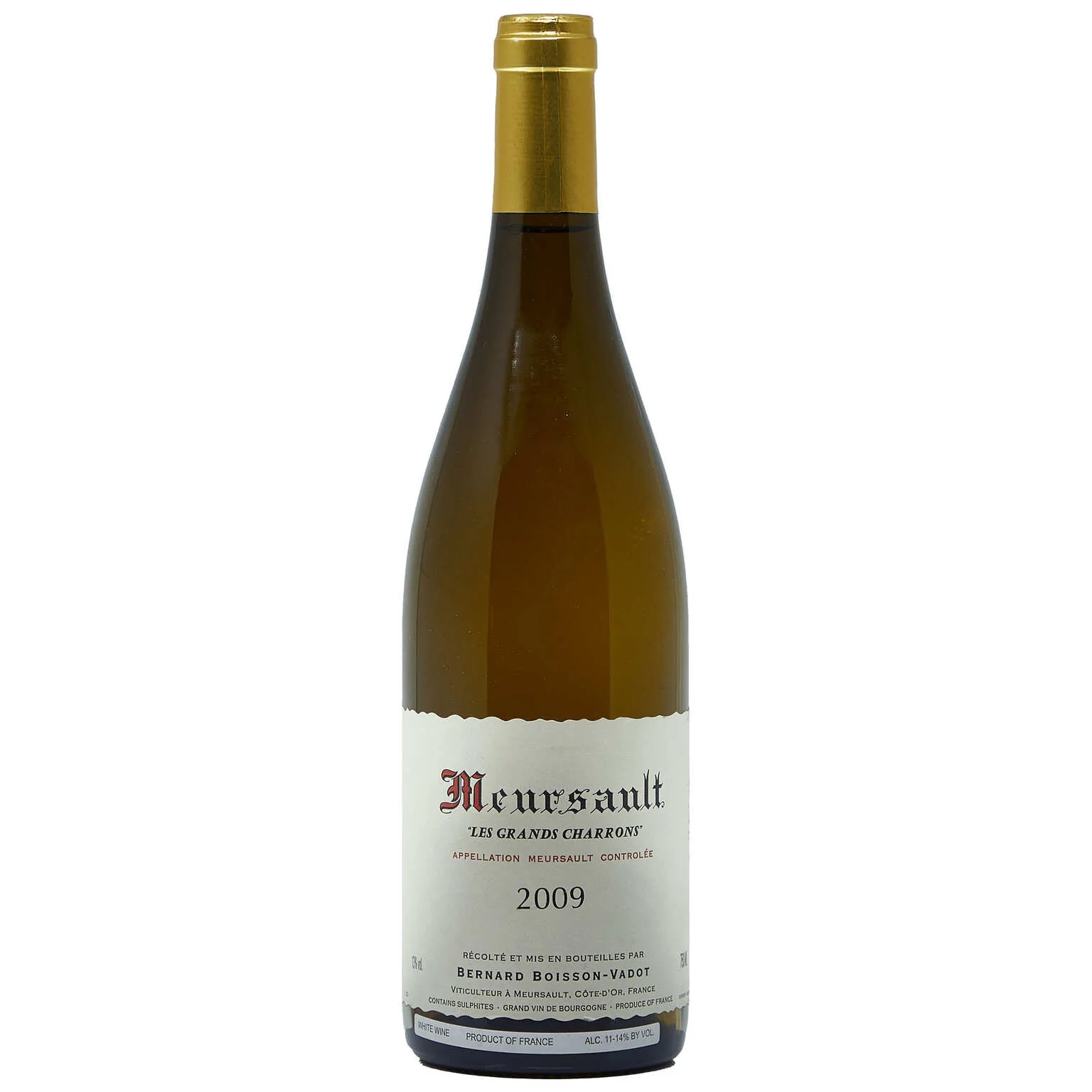 2009 Bernard Boisson-Vadot, Meursault, Les Grands Charrons