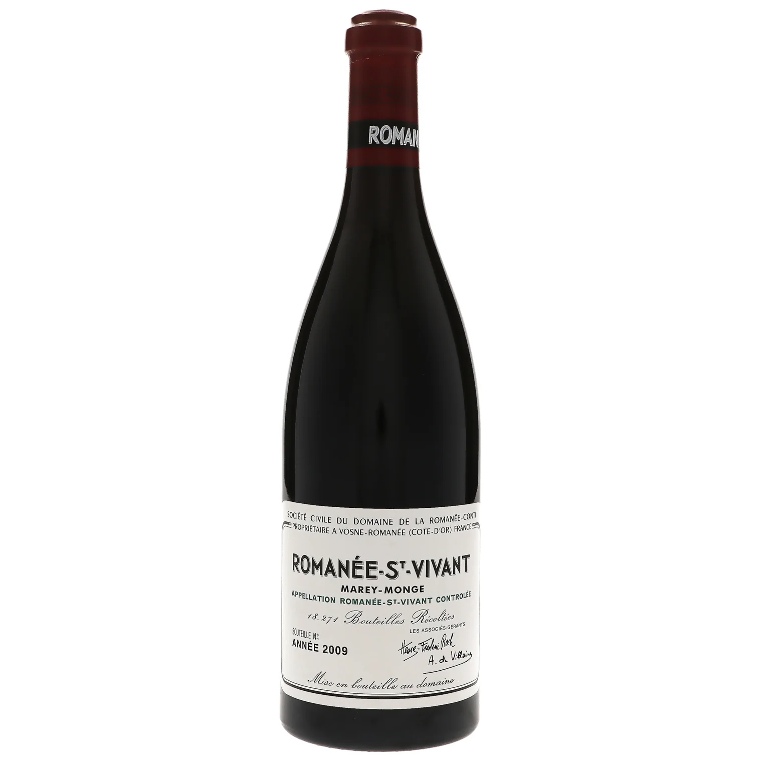 2009 Domaine de la Romanee-Conti, Romanee-Saint-Vivant Grand Cru, Marey-Monge