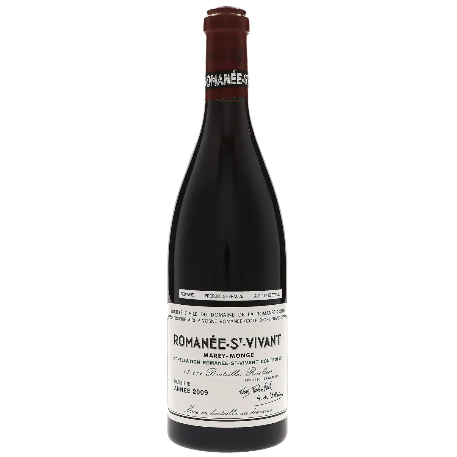 2009 Domaine de la Romanee-Conti, Romanee-Saint-Vivant Grand Cru, Marey-Monge