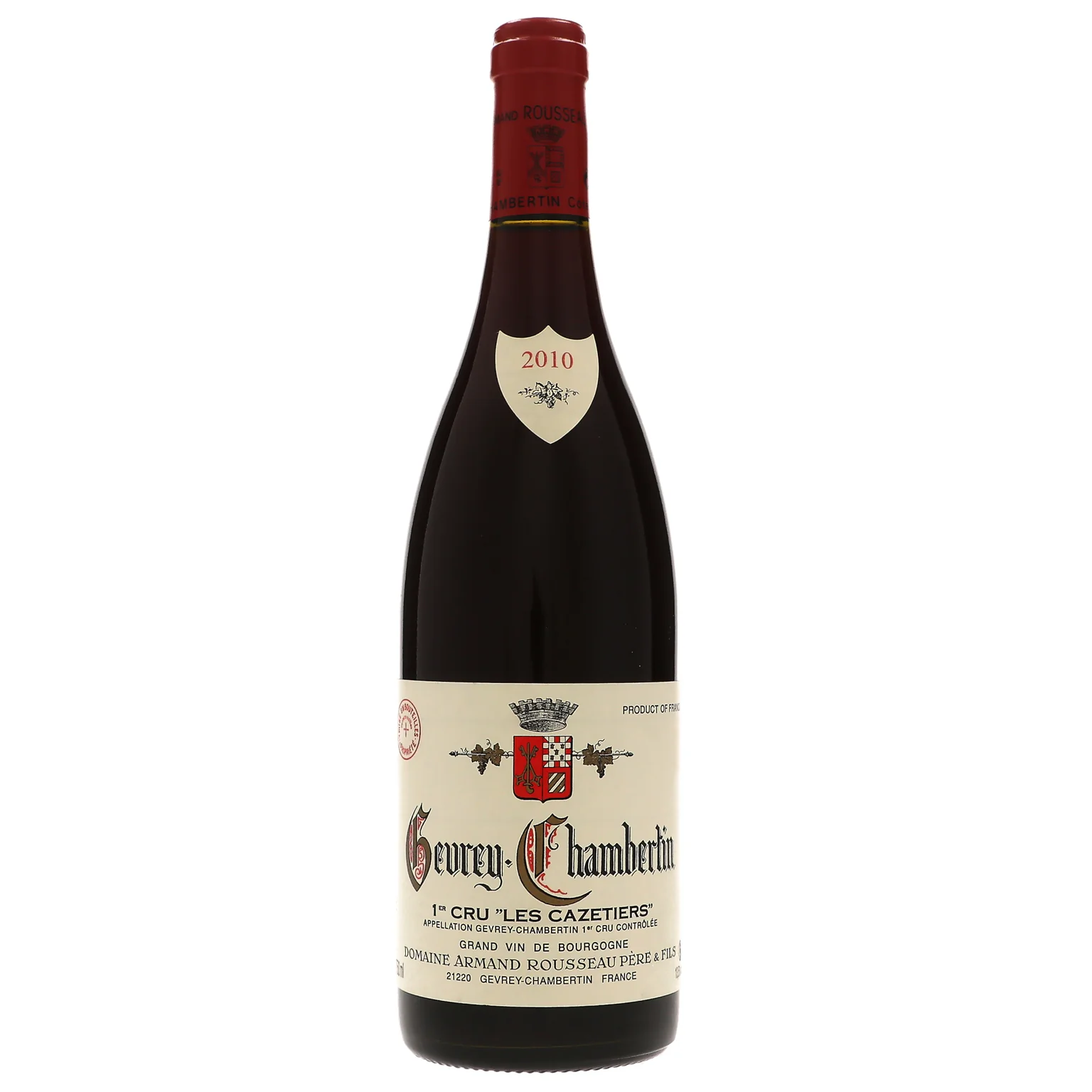 2010 Domaine Armand Rousseau, Gevrey-Chambertin Premier Cru, Les Cazetiers