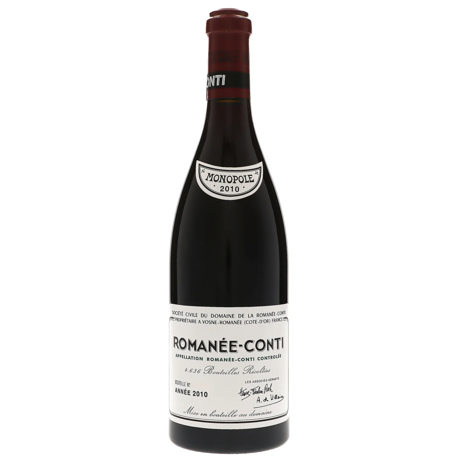 2010 Domaine de la Romanee-Conti, Romanee-Conti Grand Cru