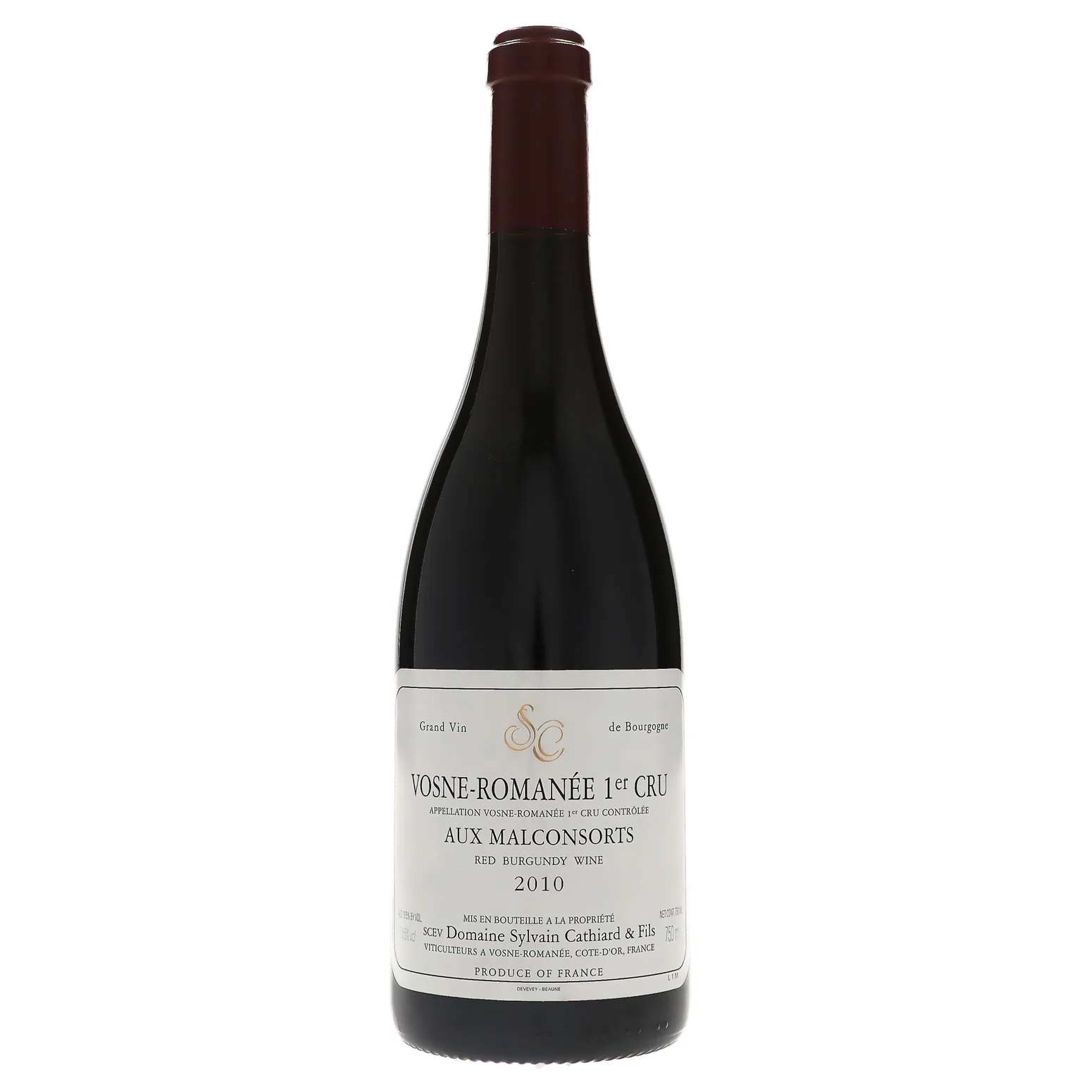 2010 Domaine Sylvain Cathiard, Vosne-Romanee Premier Cru, Aux Malconsorts