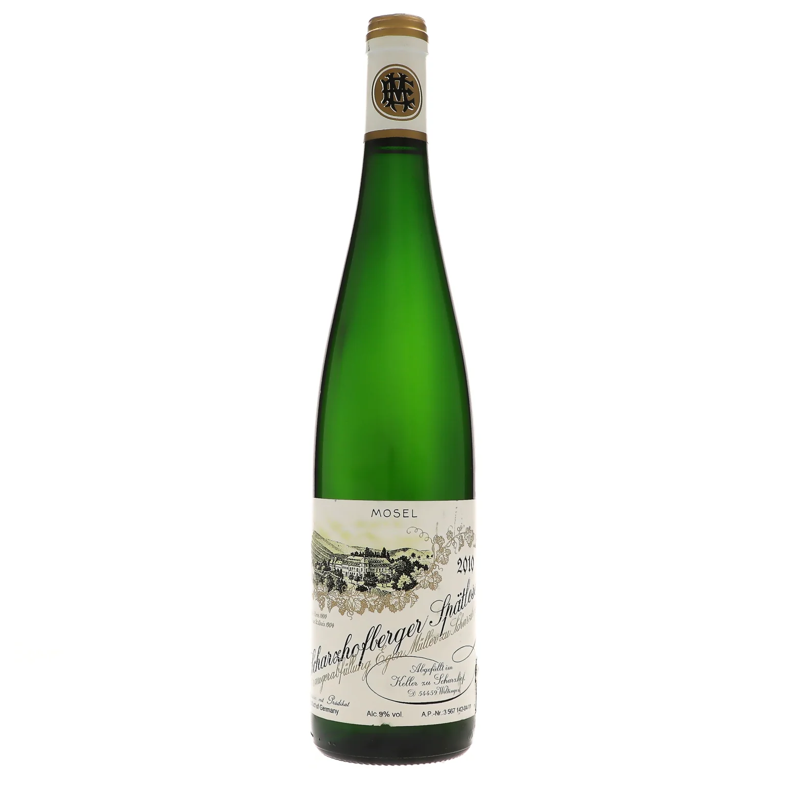2010 Egon Muller, Scharzhofberger Riesling Spatlese, Mosel