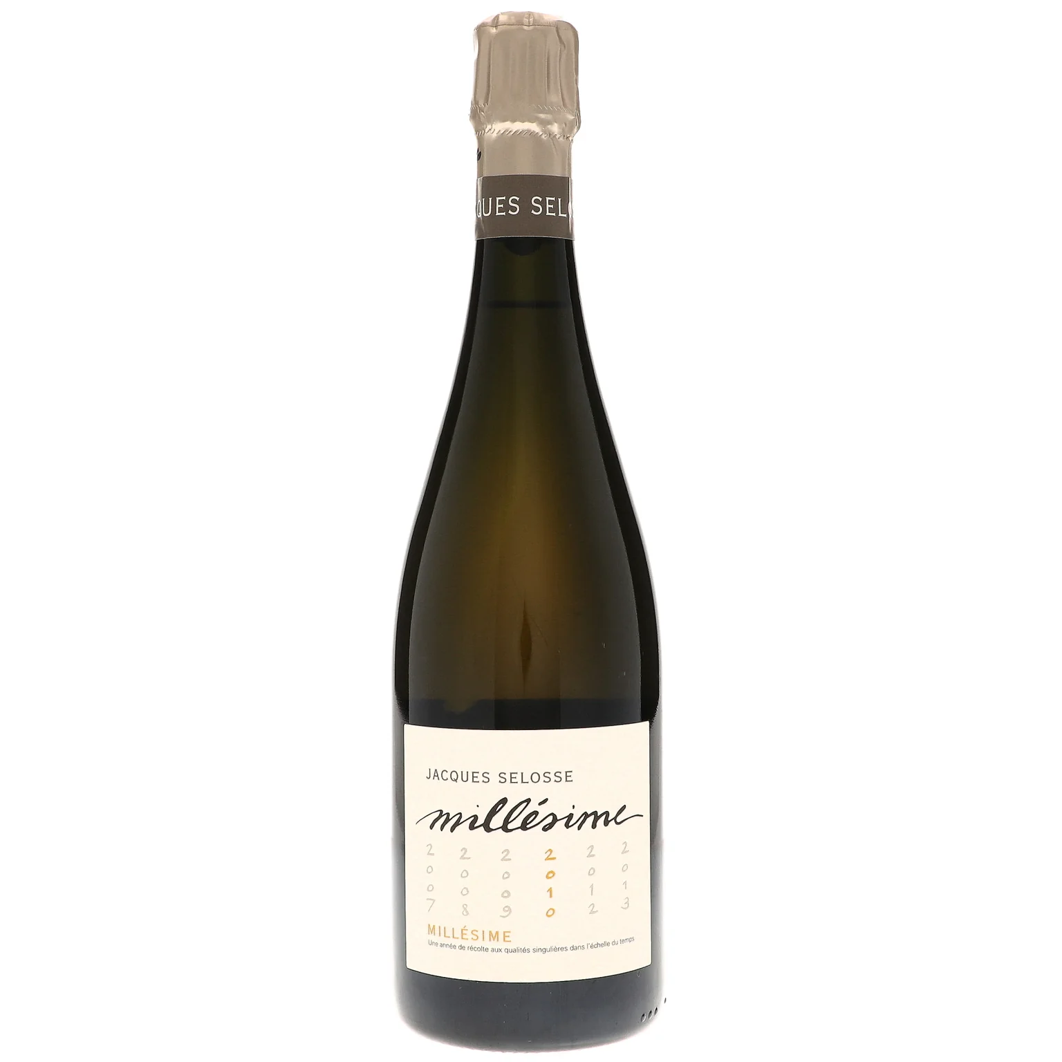 2010 Jacques Selosse, Millesime