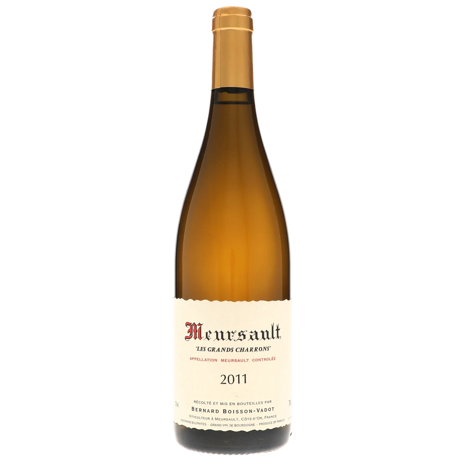 2011 Bernard Boisson-Vadot, Meursault, Les Grands Charrons
