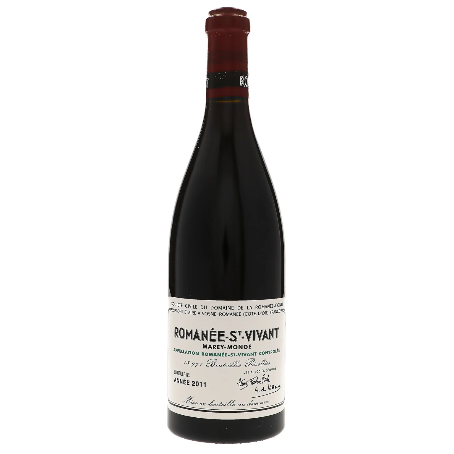 2011 Domaine de la Romanee-Conti, Romanee-Saint-Vivant Grand Cru, Marey-Monge