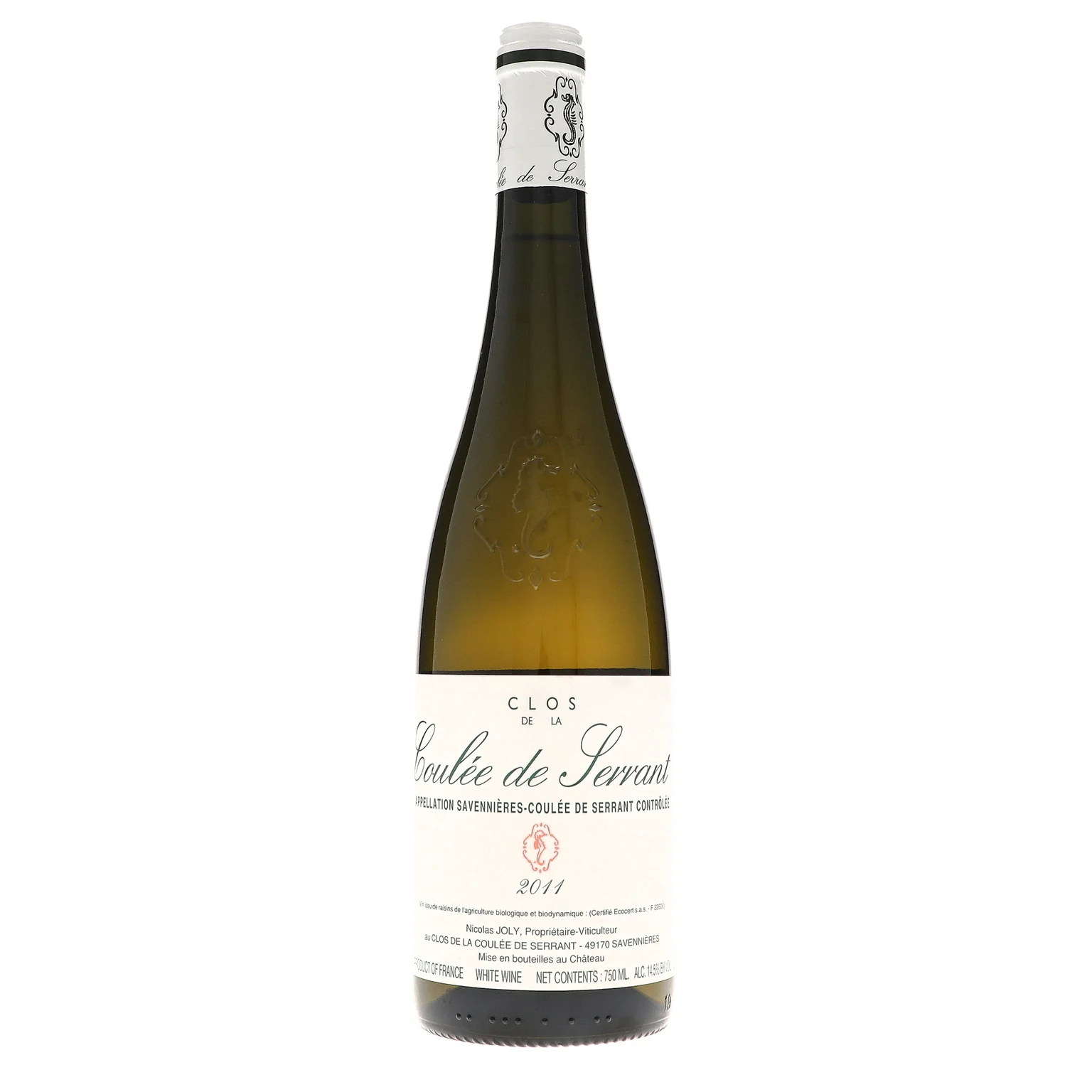 2011 Nicolas Joly, Savennieres Coulee-de-Serrant
