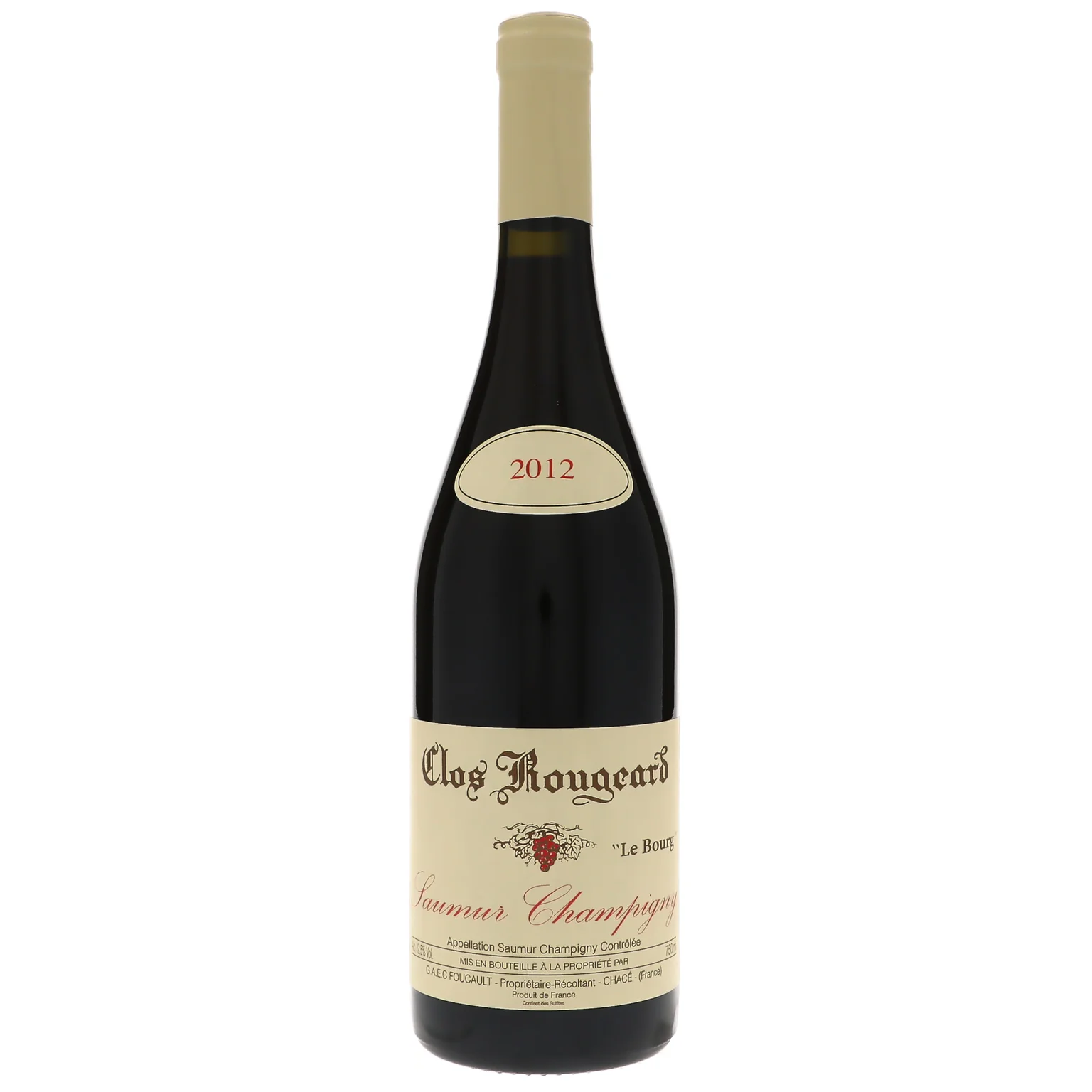 2012 Clos Rougeard, Saumur-Champigny, Bourg