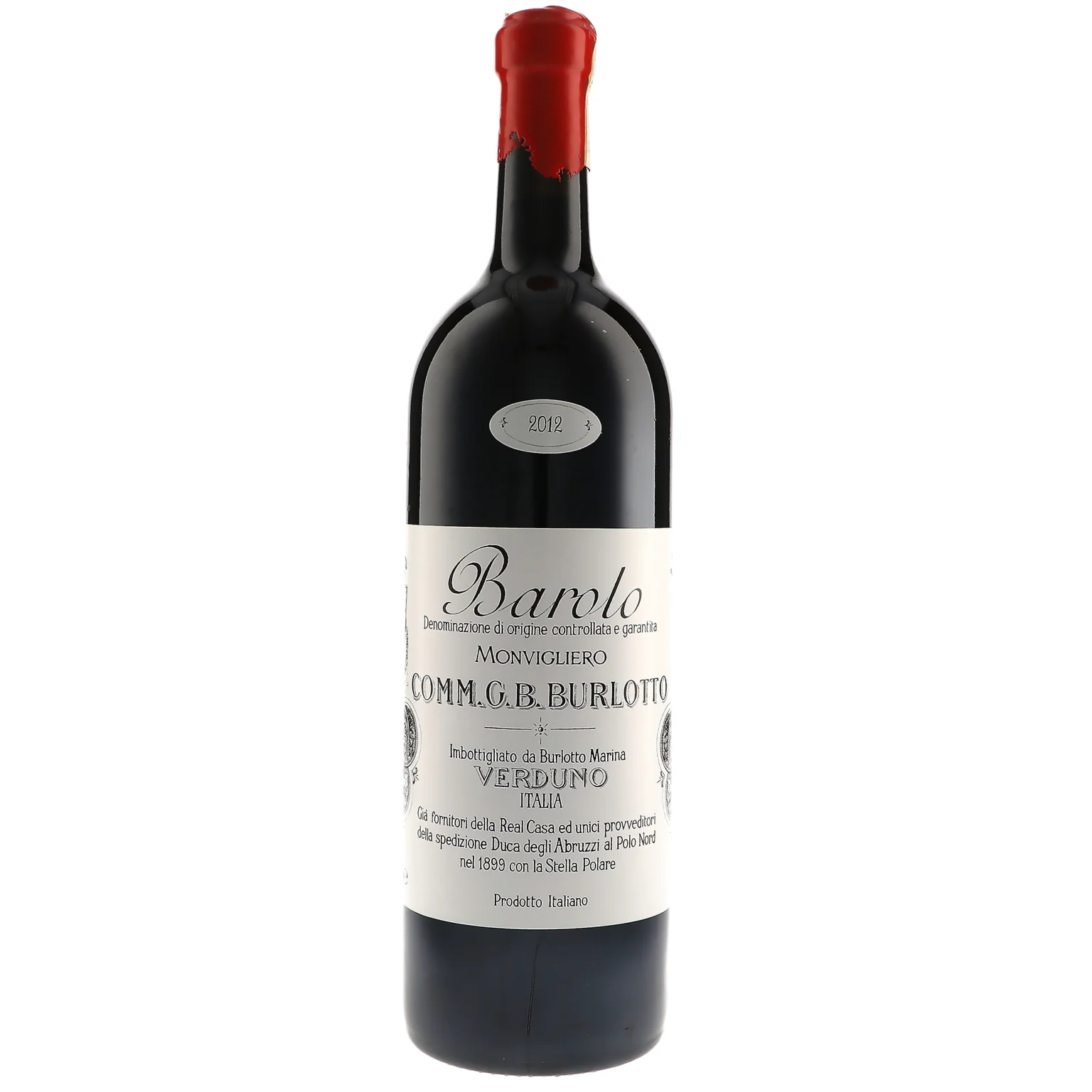2012 Comm. G.B. Burlotto, Barolo, Monvigliero 3L