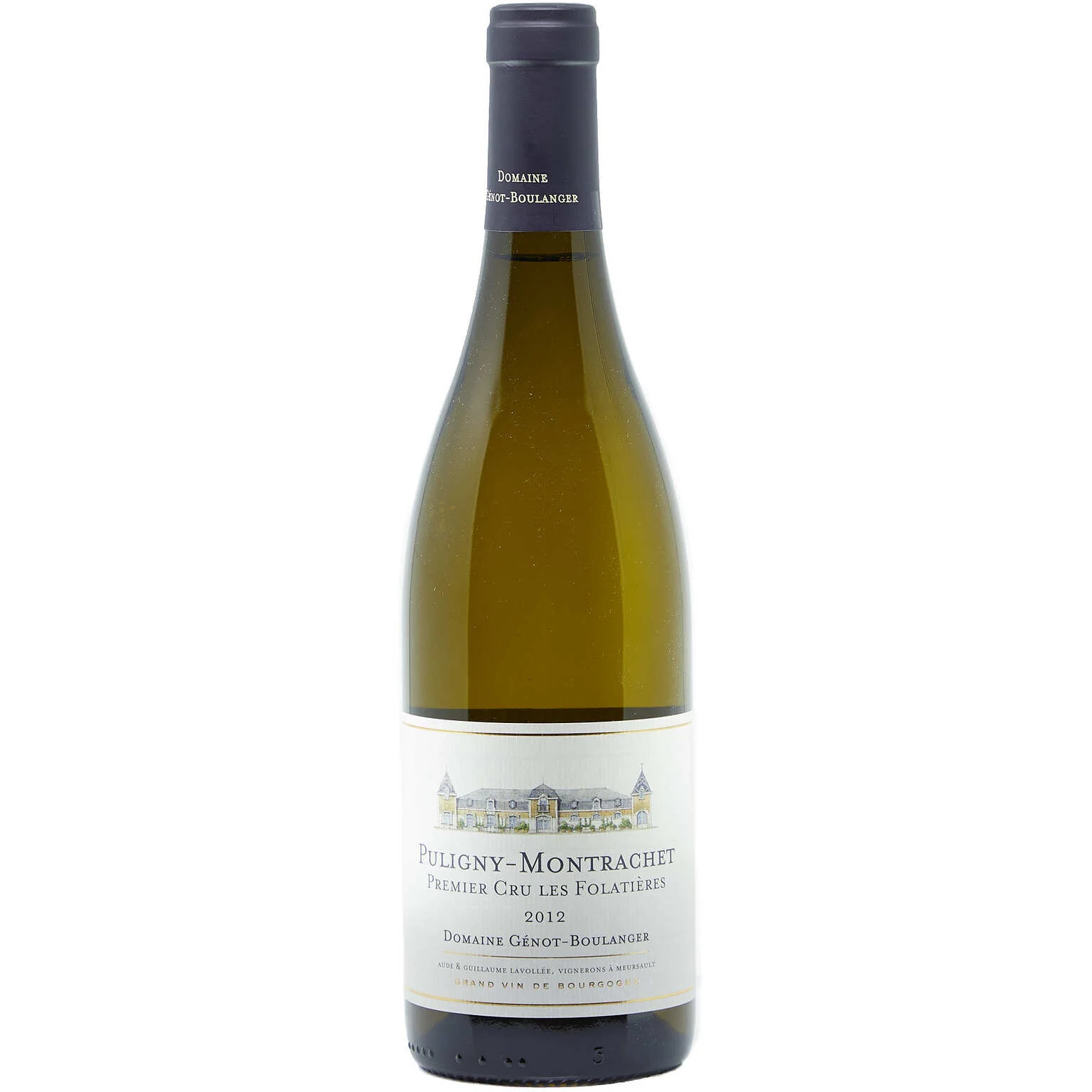 2012 Domaine Genot-Boulanger, Puligny-Montrachet Premier Cru, Les Folatieres