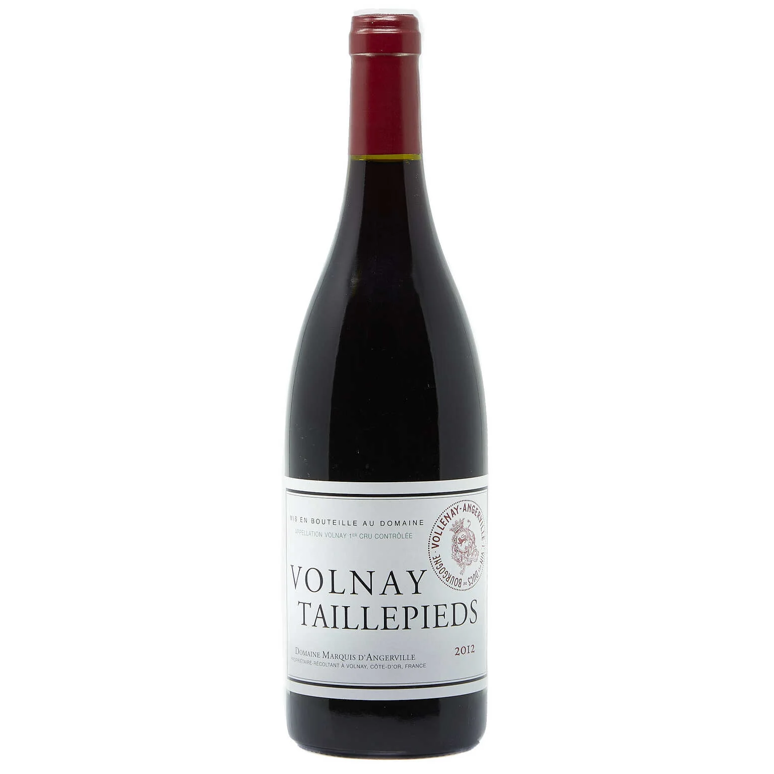 2012 Domaine Marquis d'Angerville, Volnay Premier Cru, Taillepieds