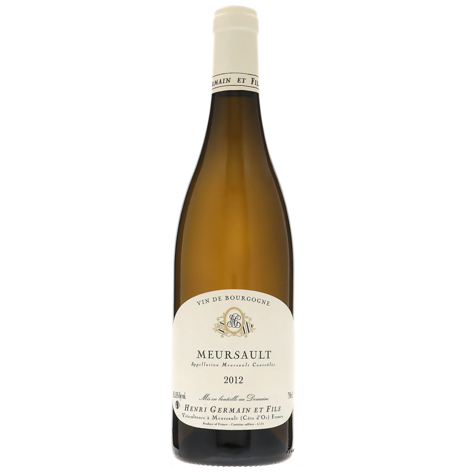 2012 Henri Germain, Meursault, Blanc